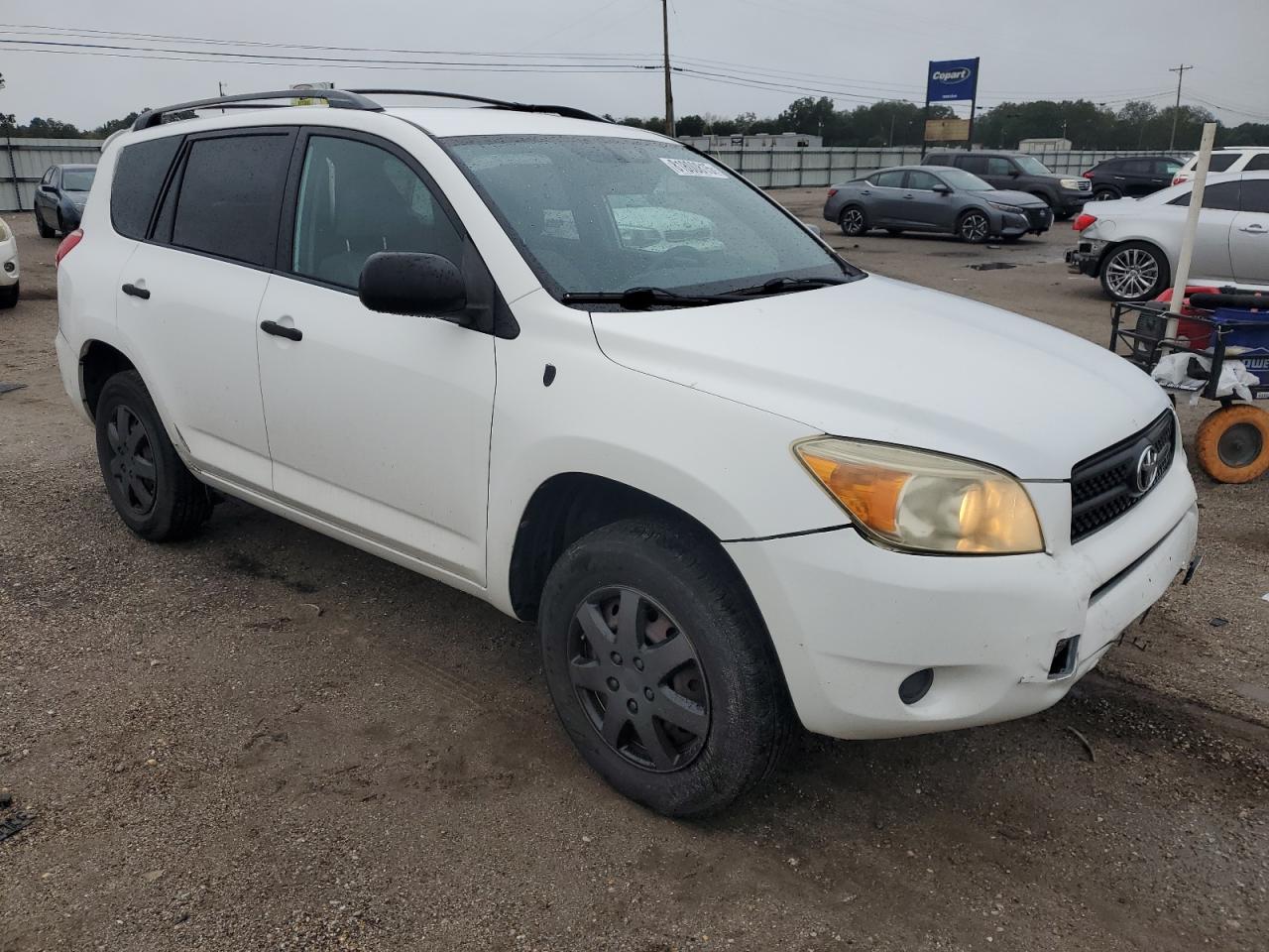 2008 Toyota Rav 4 White vin: JTMZD33VX86072501