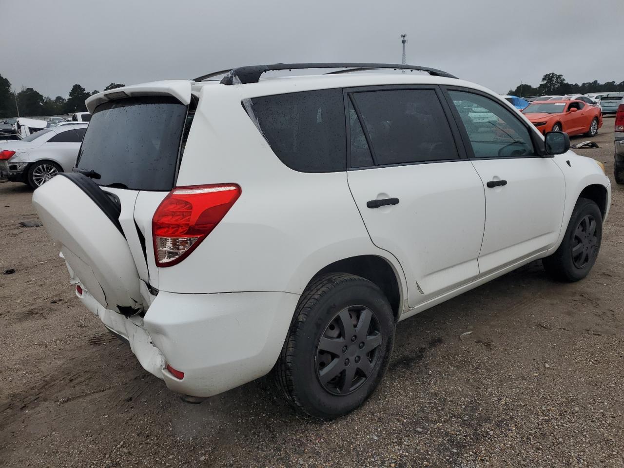 2008 Toyota Rav 4 White vin: JTMZD33VX86072501