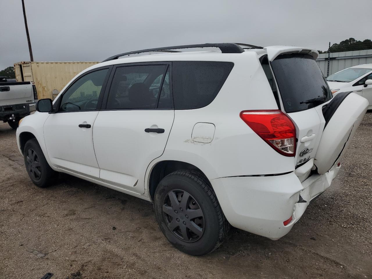 2008 Toyota Rav 4 White vin: JTMZD33VX86072501