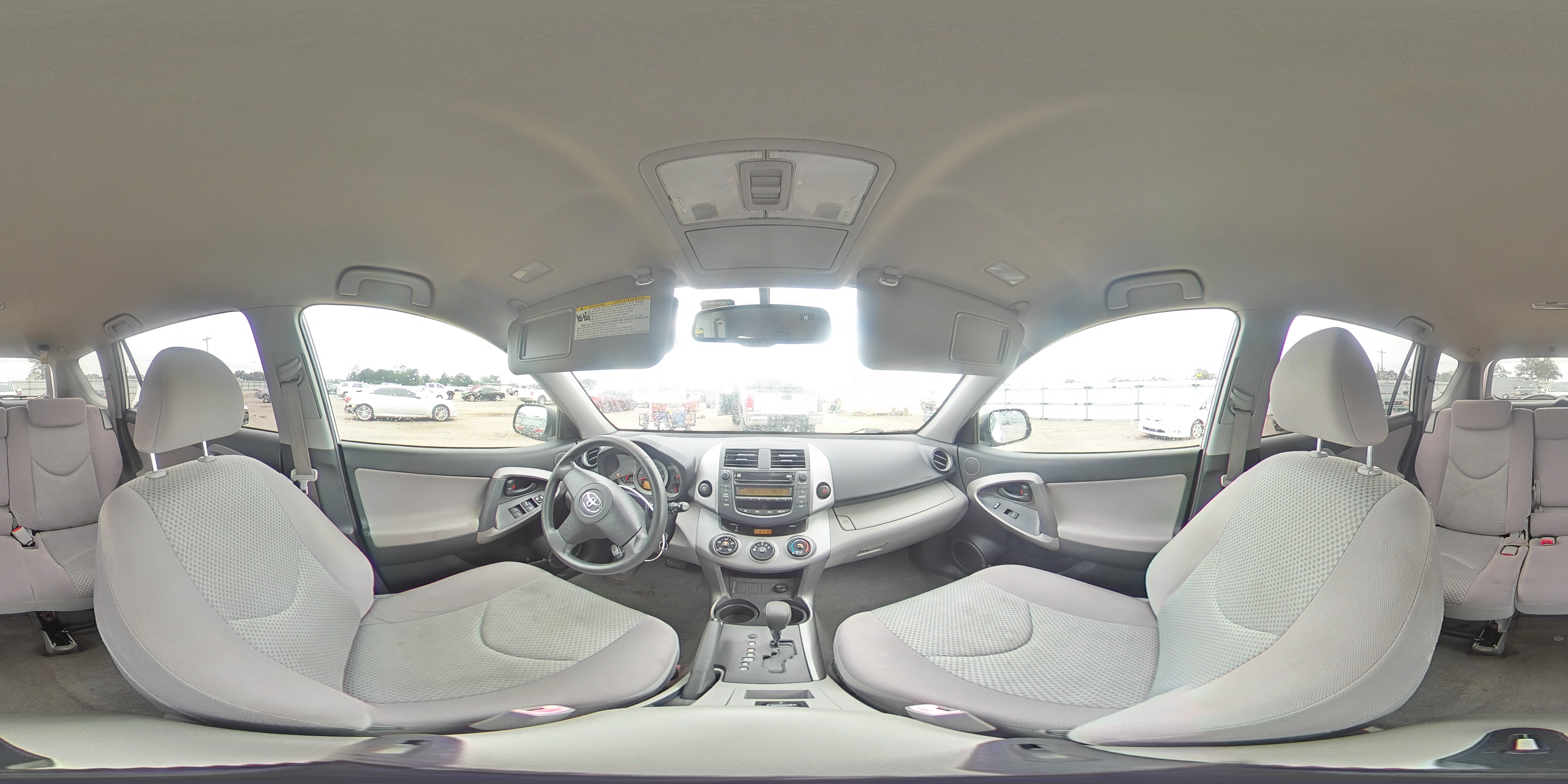 2008 Toyota Rav 4 White vin: JTMZD33VX86072501