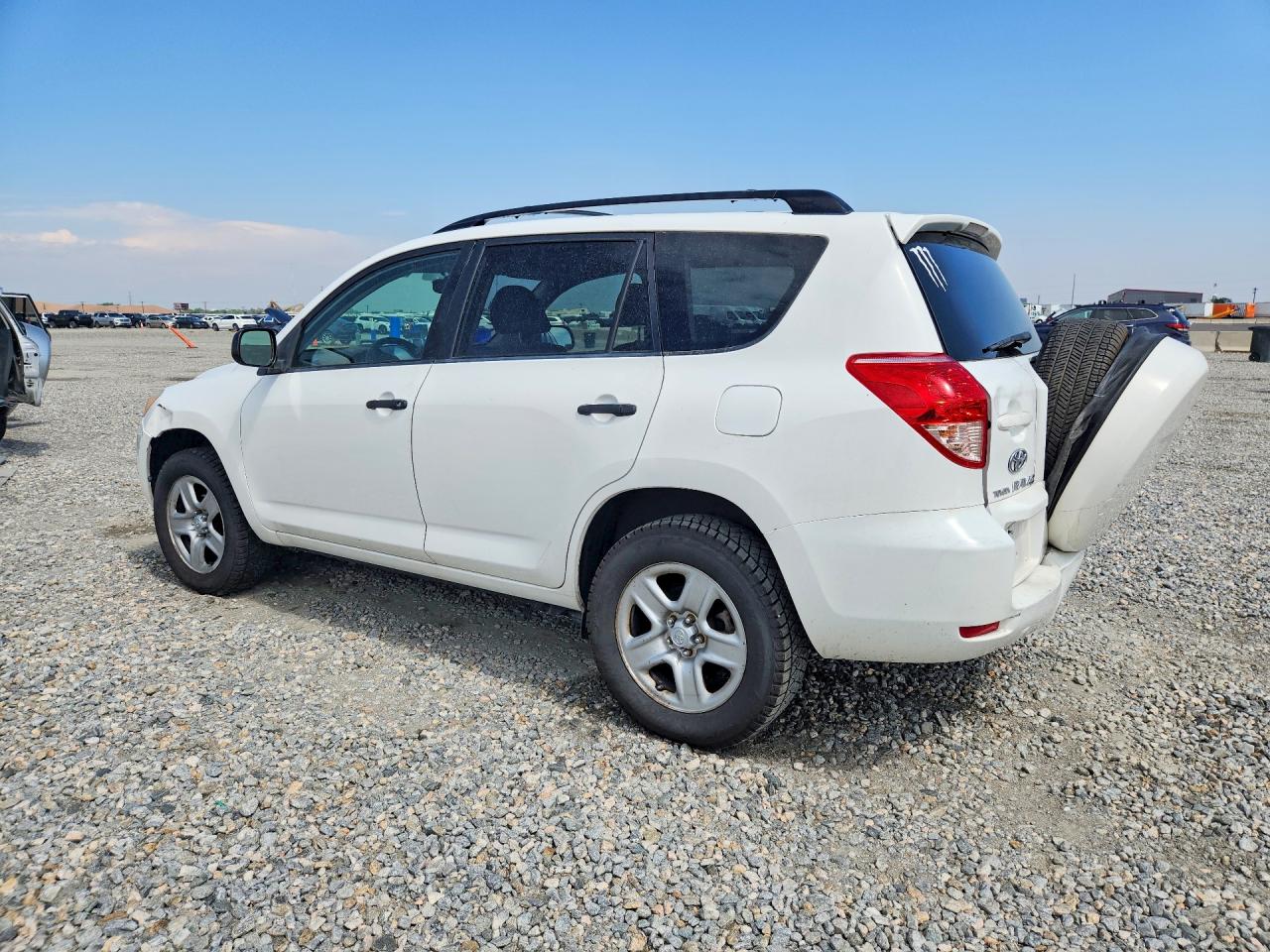 2008 Toyota Rav4 Base White vin: JTMZD33VX86073499