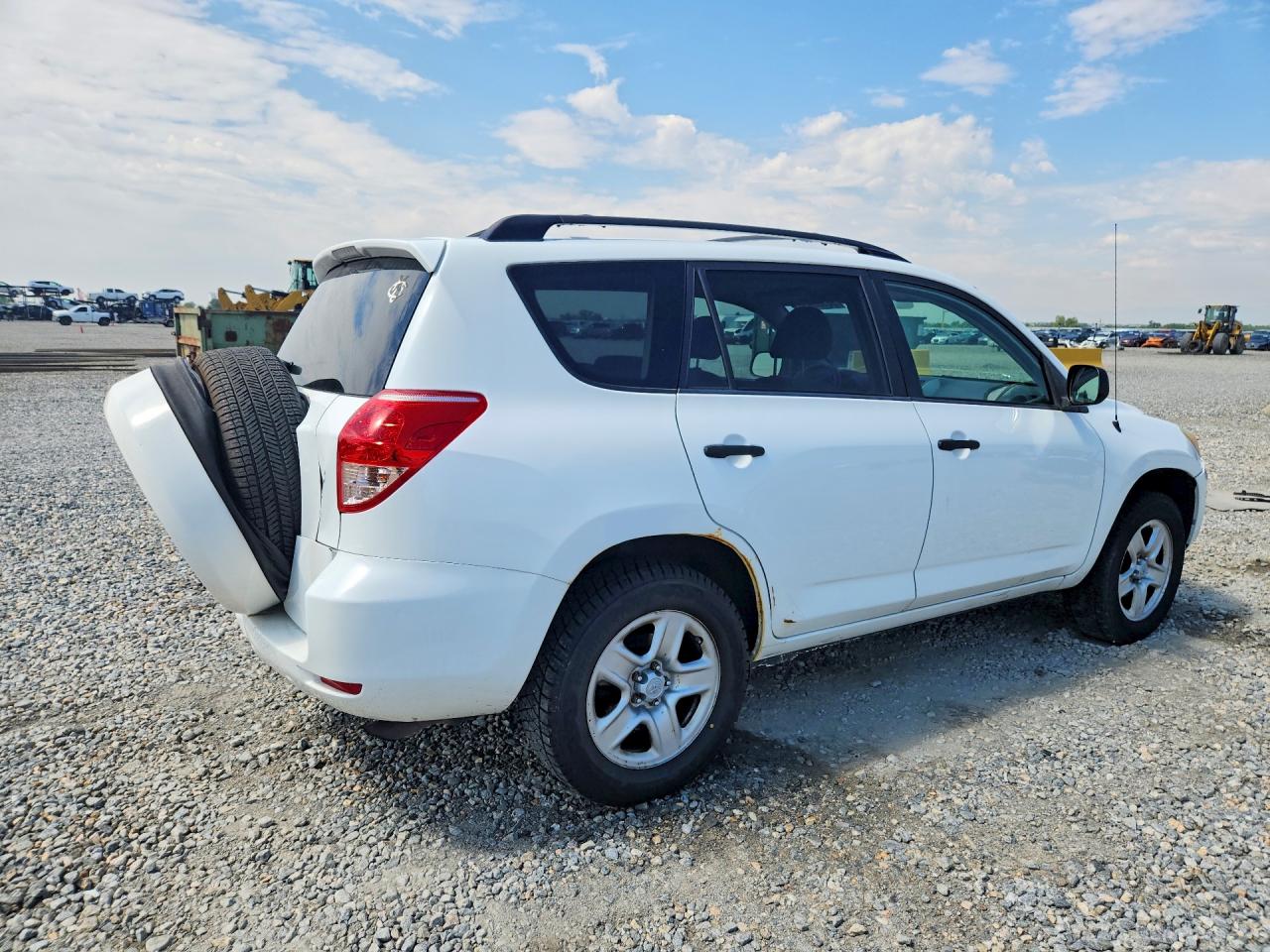2008 Toyota Rav4 Base White vin: JTMZD33VX86073499