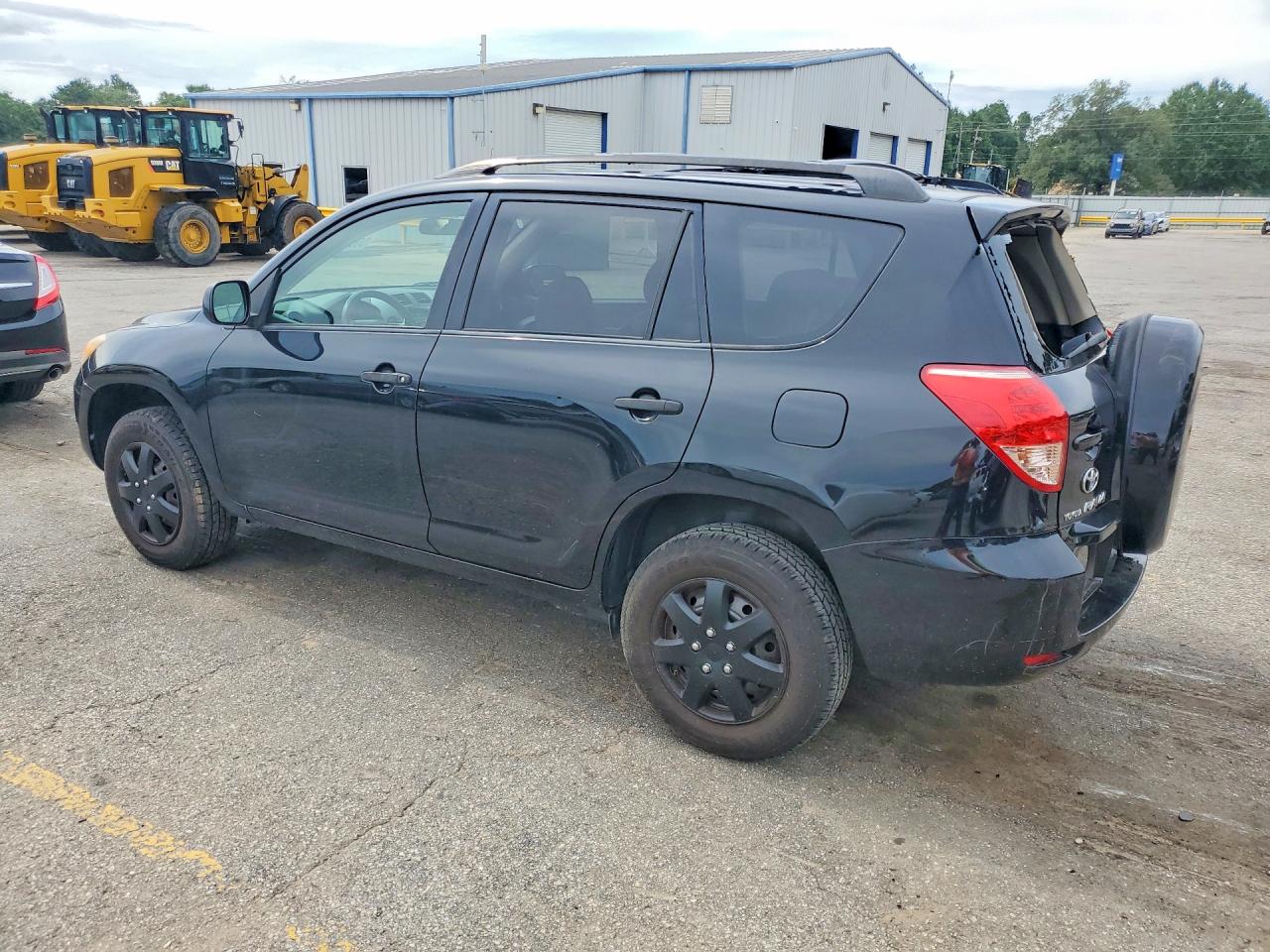 2008 Toyota Rav4 Base Black vin: JTMZD33VX86078105