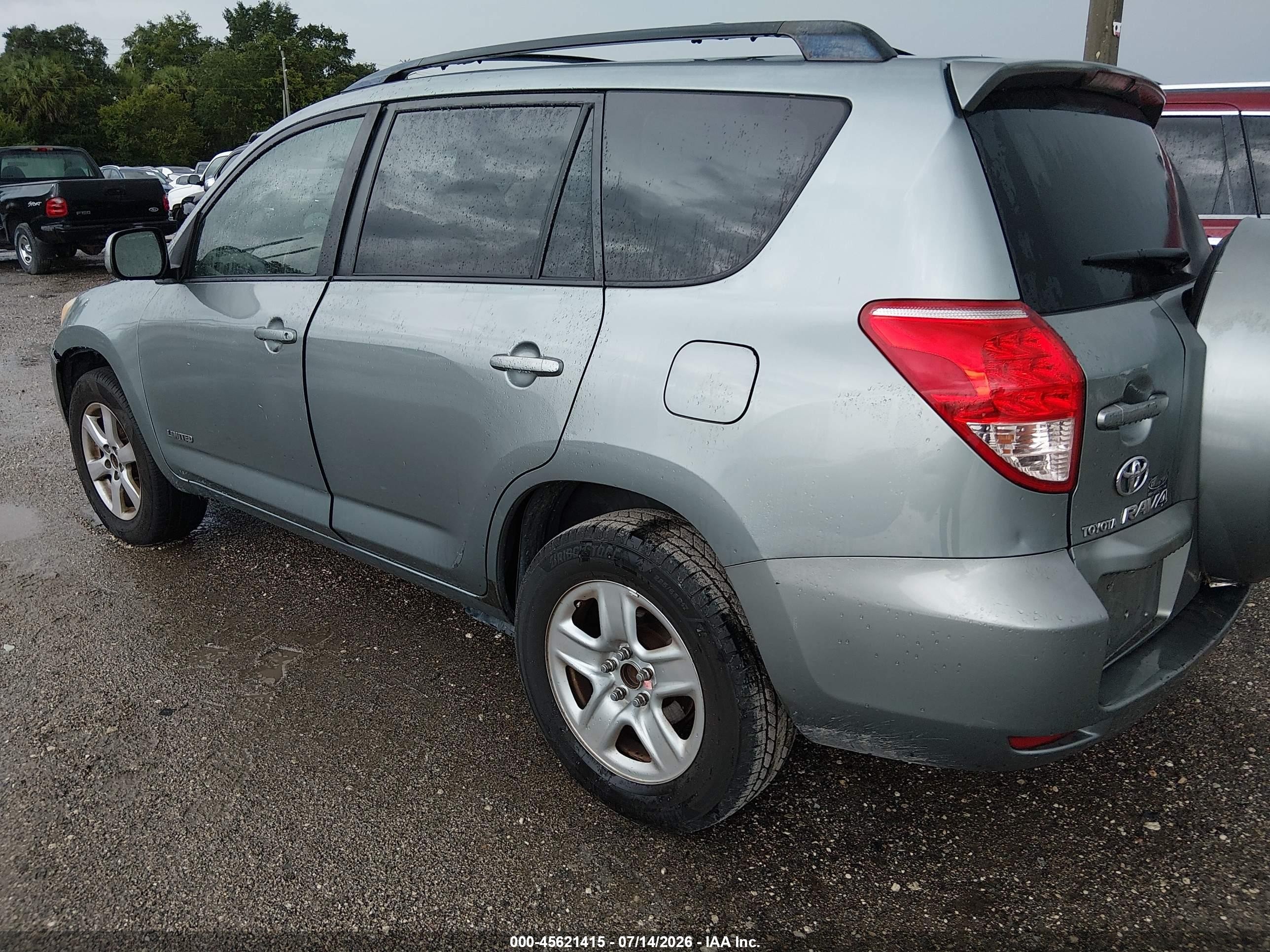 2008 Toyota Rav4 Limited Green vin: JTMZD34V285114759