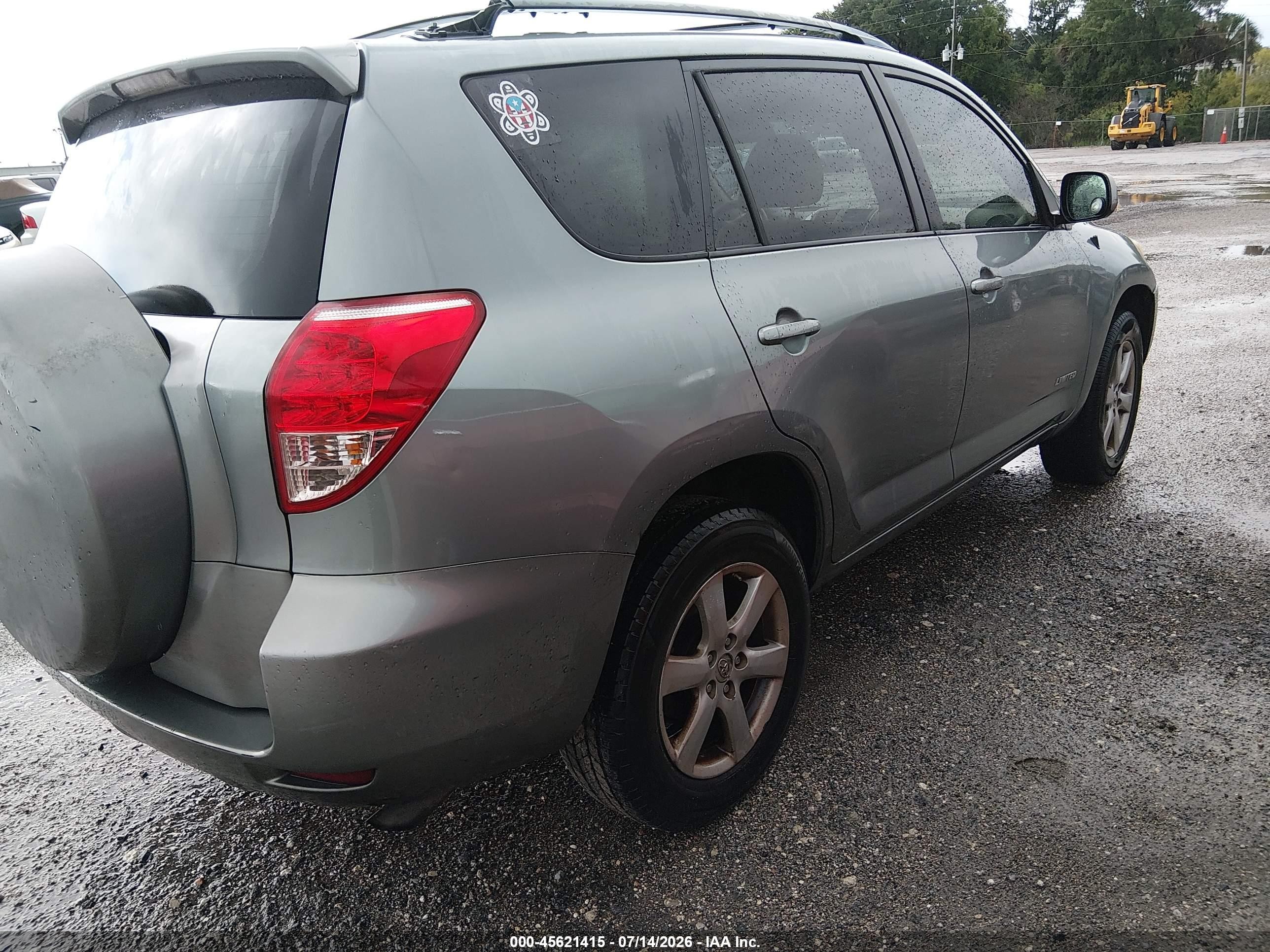 2008 Toyota Rav4 Limited Green vin: JTMZD34V285114759