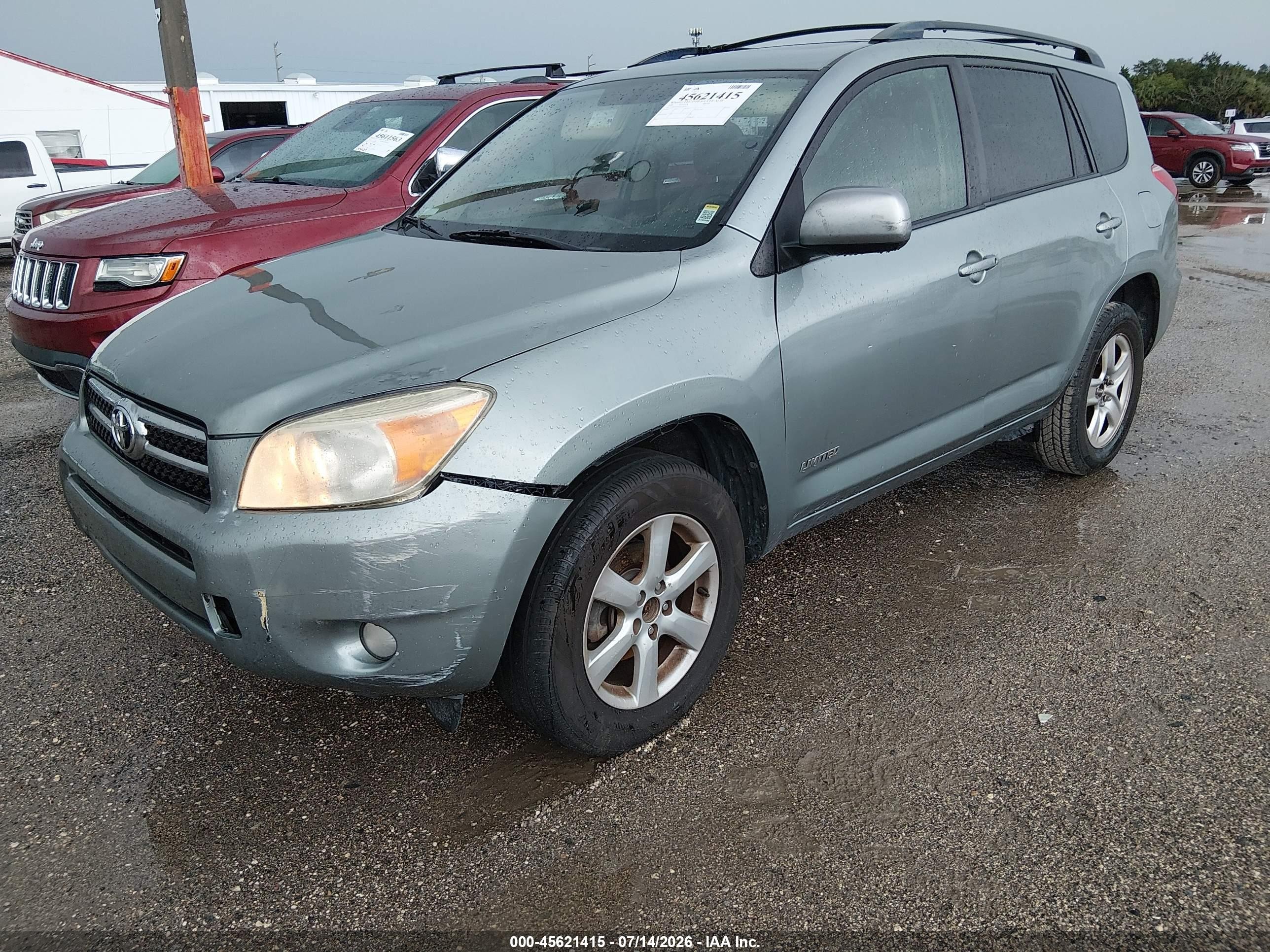 2008 Toyota Rav4 Limited Green vin: JTMZD34V285114759