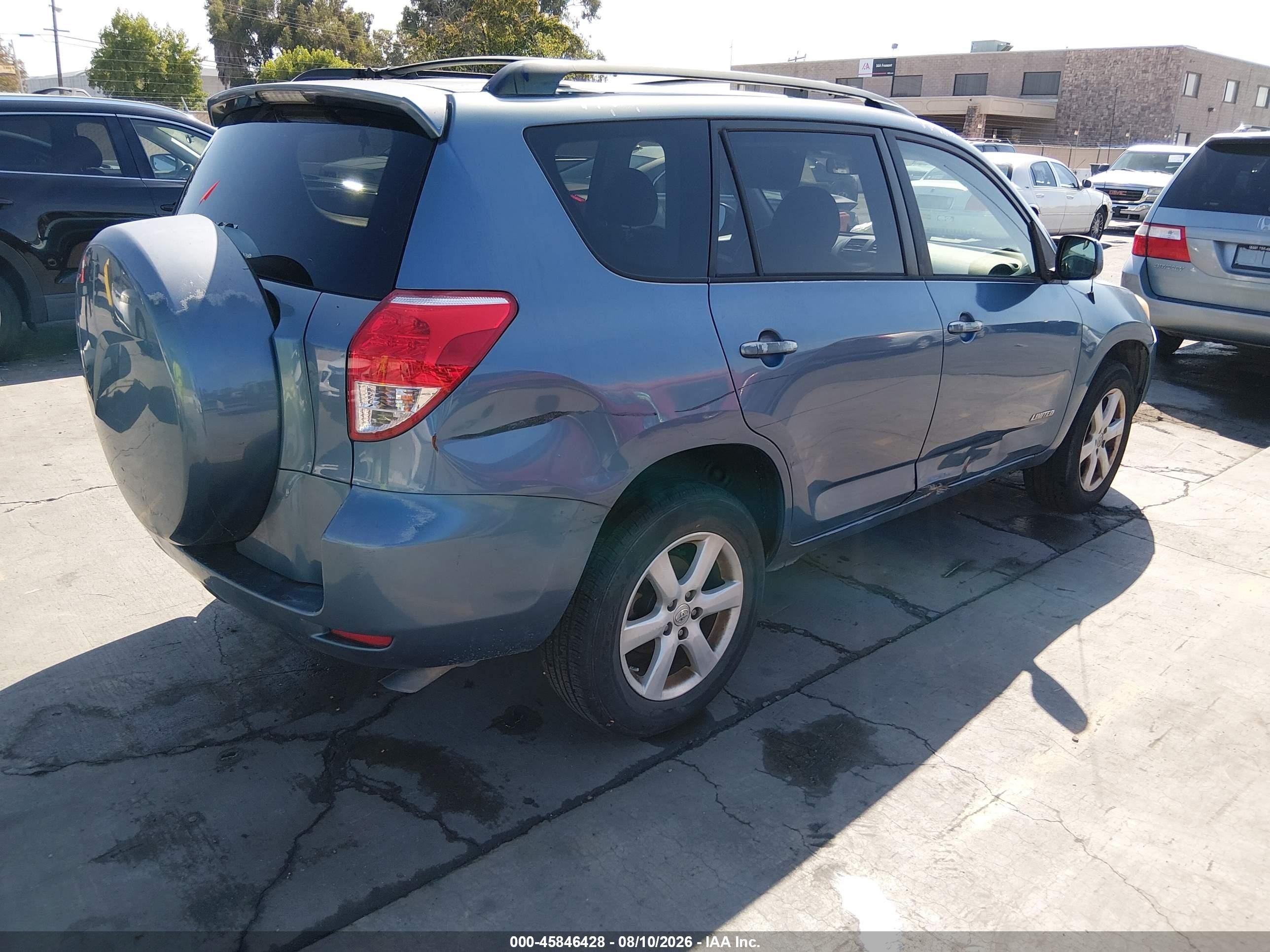 2006 Toyota Rav4 Limited Blue vin: JTMZD34V365003019
