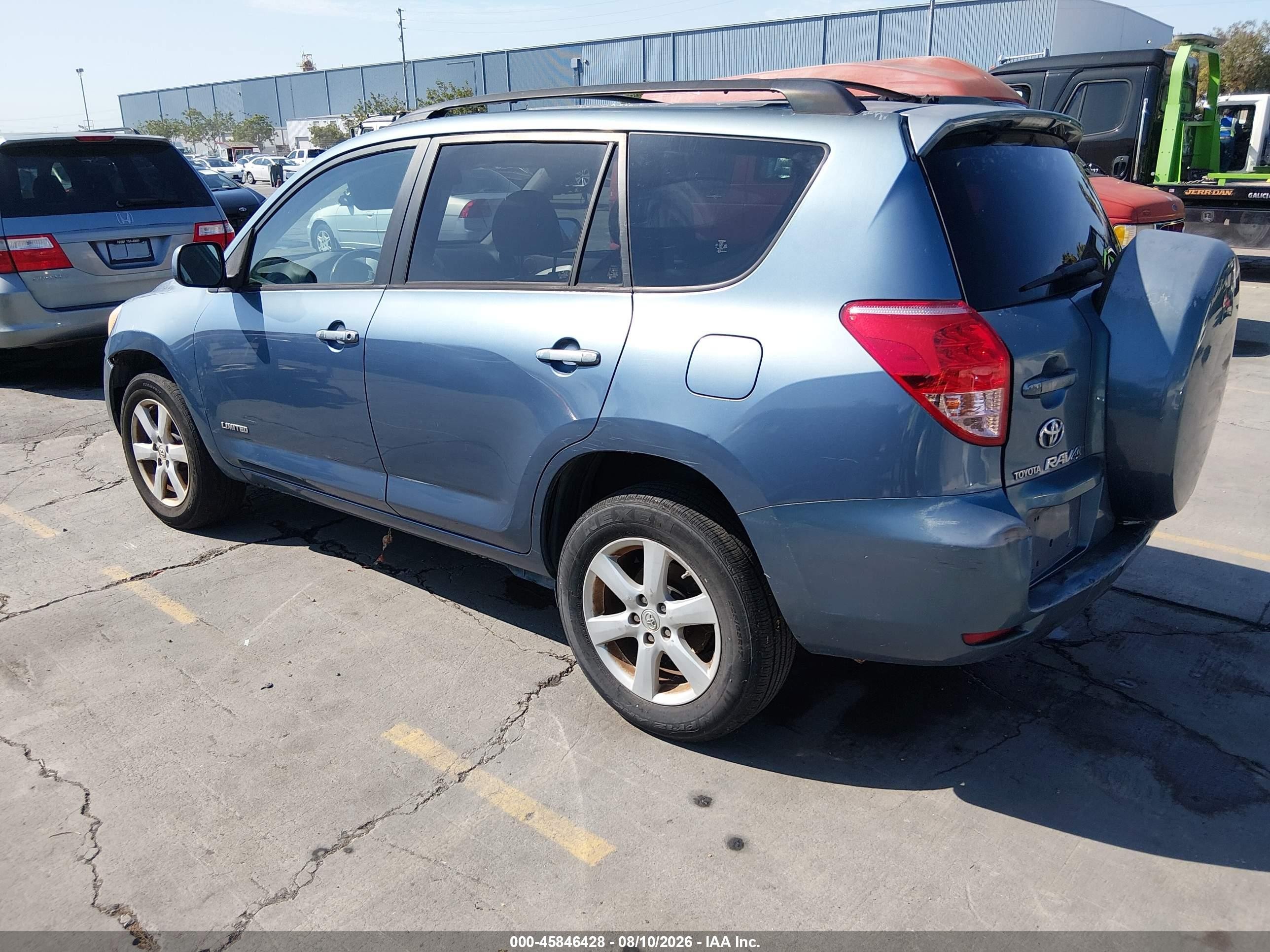 2006 Toyota Rav4 Limited Blue vin: JTMZD34V365003019