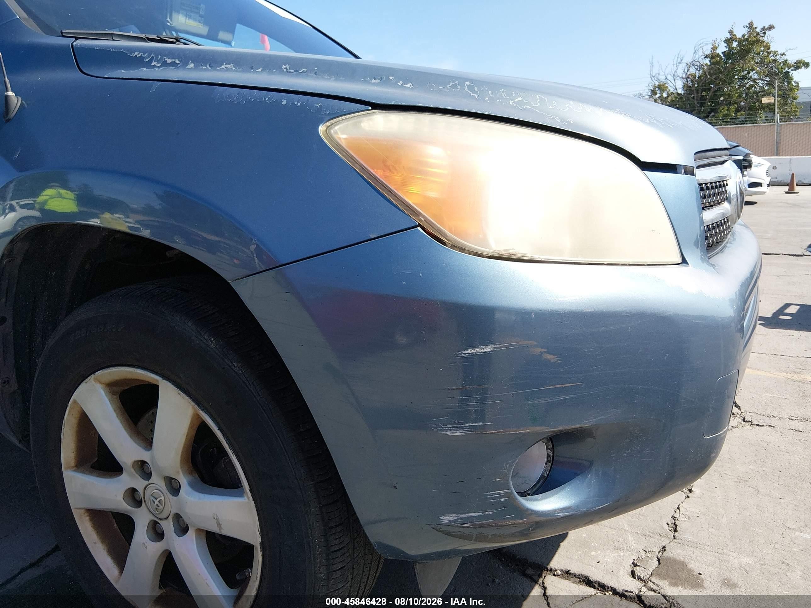 2006 Toyota Rav4 Limited Blue vin: JTMZD34V365003019