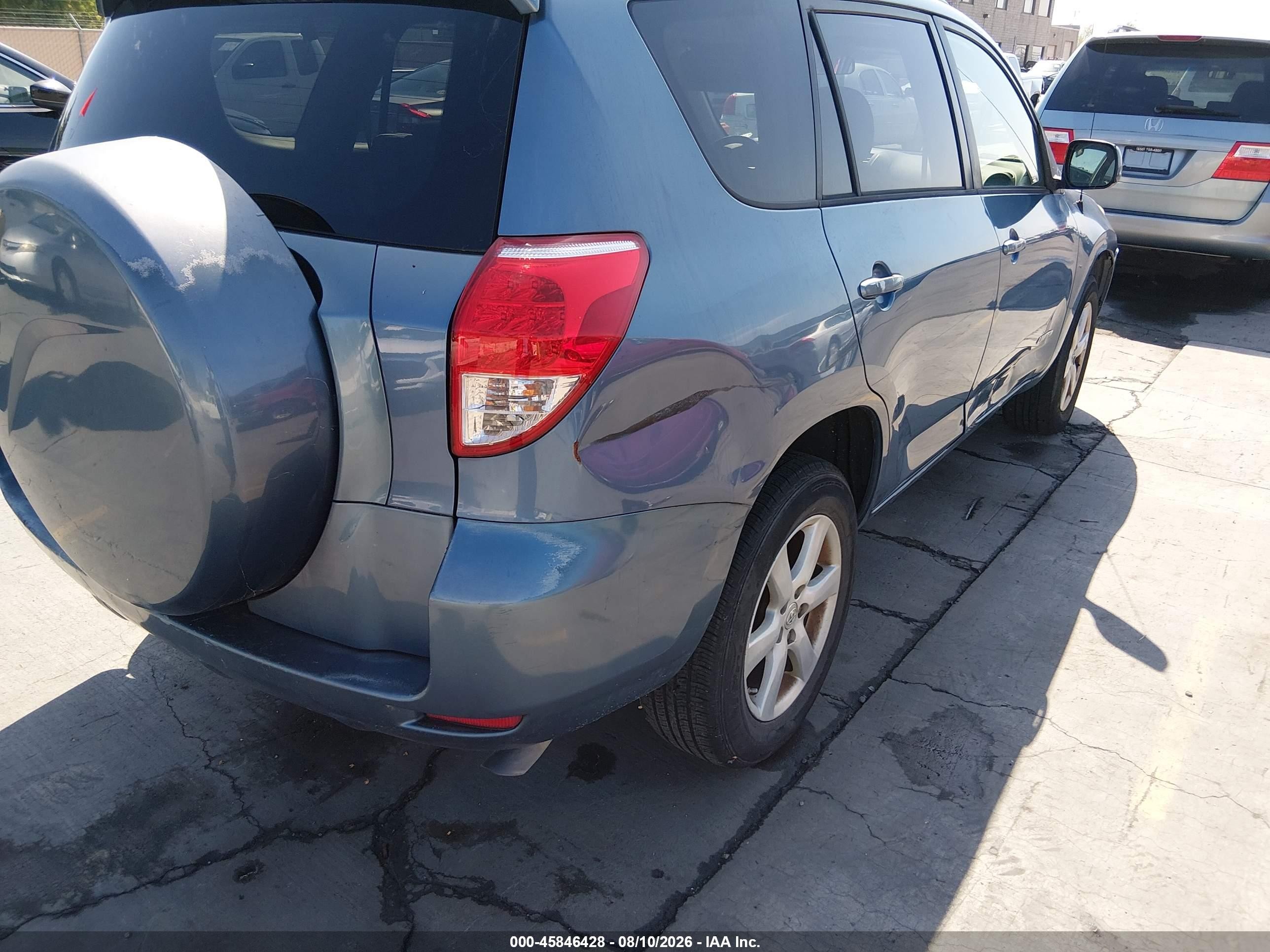 2006 Toyota Rav4 Limited Blue vin: JTMZD34V365003019