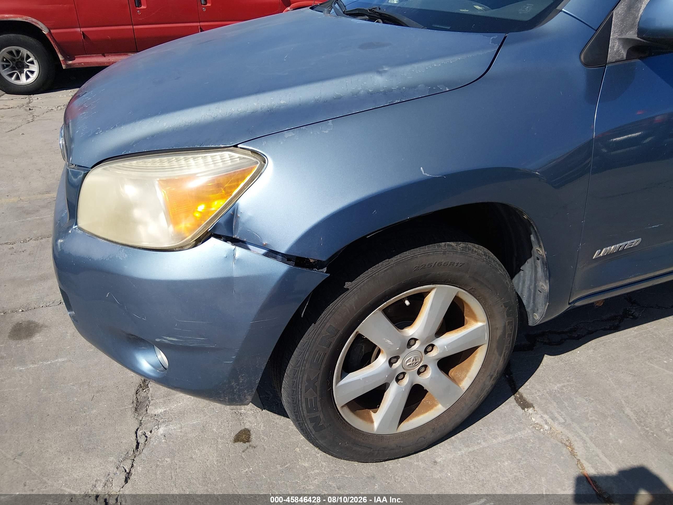 2006 Toyota Rav4 Limited Blue vin: JTMZD34V365003019
