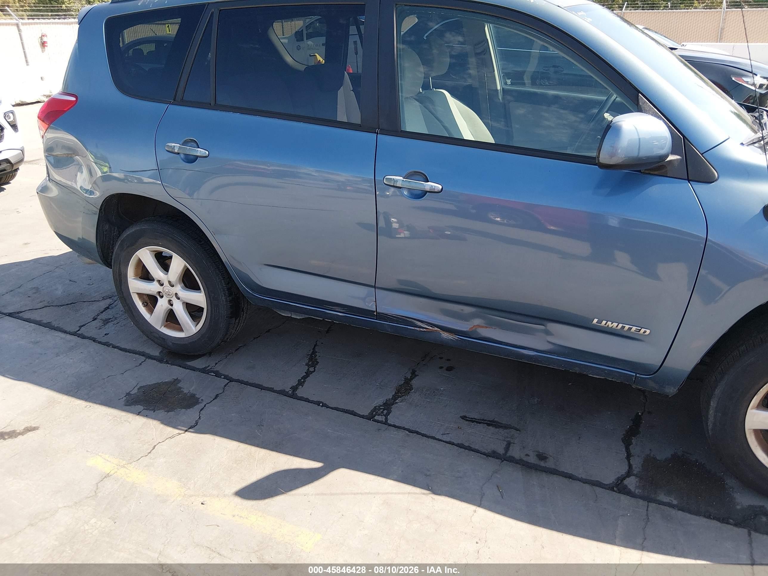 2006 Toyota Rav4 Limited Blue vin: JTMZD34V365003019