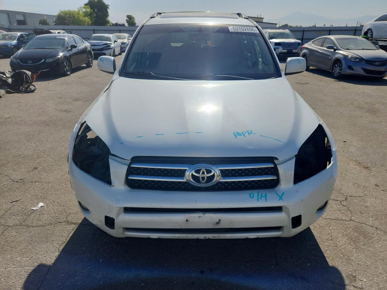 2006 Toyota Rav4 Limited White vin: JTMZD34V565025359