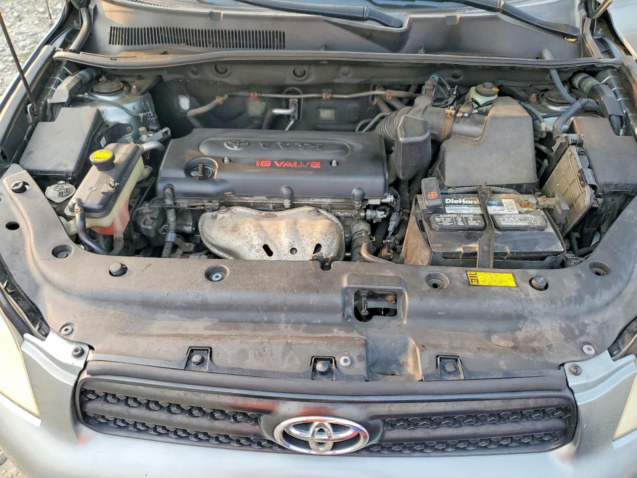 2006 Toyota Rav4 Base Gray vin: JTMZD35V065028295