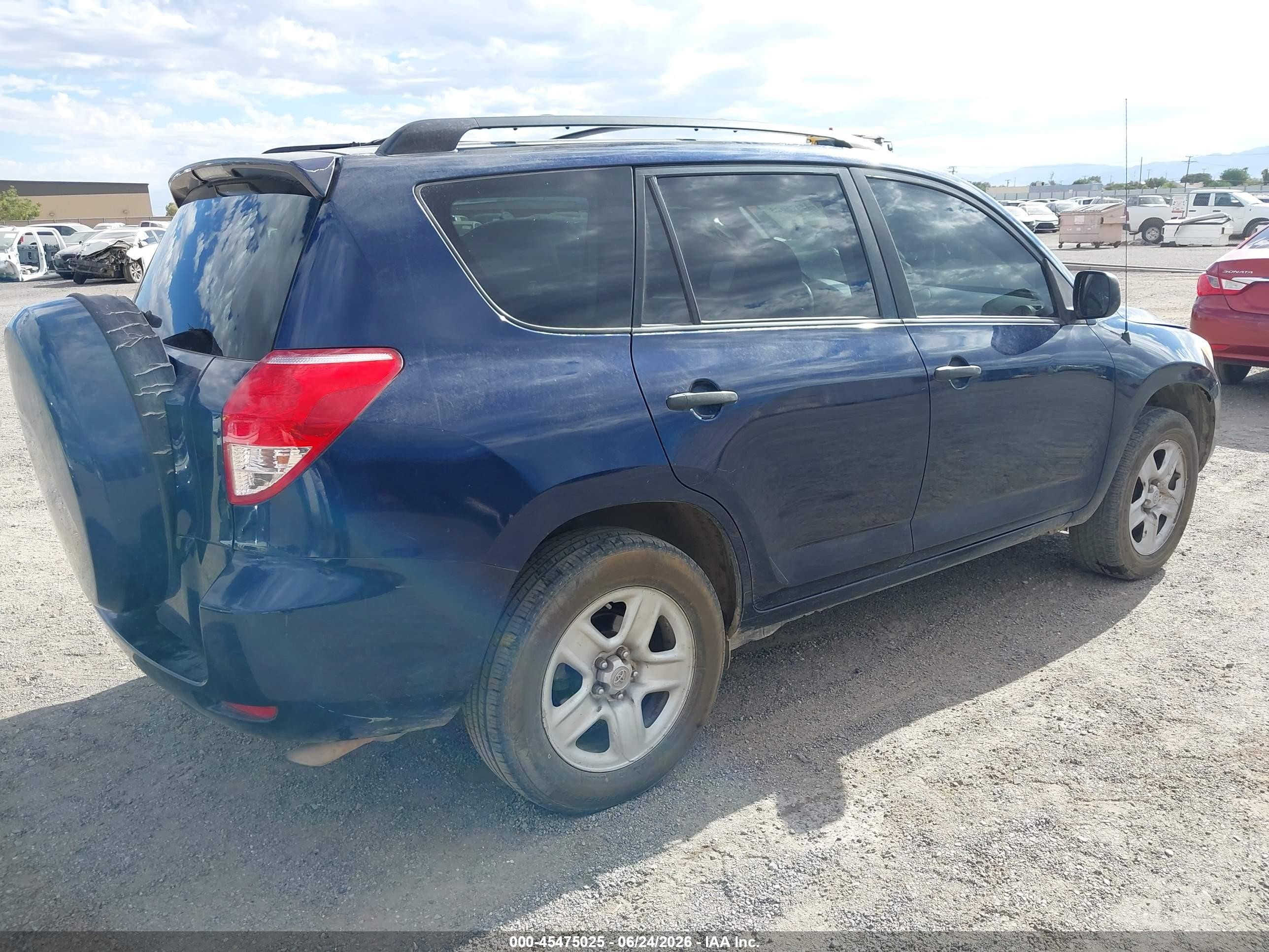 2007 Toyota Rav4   Blue vin: JTMZD35V075075070