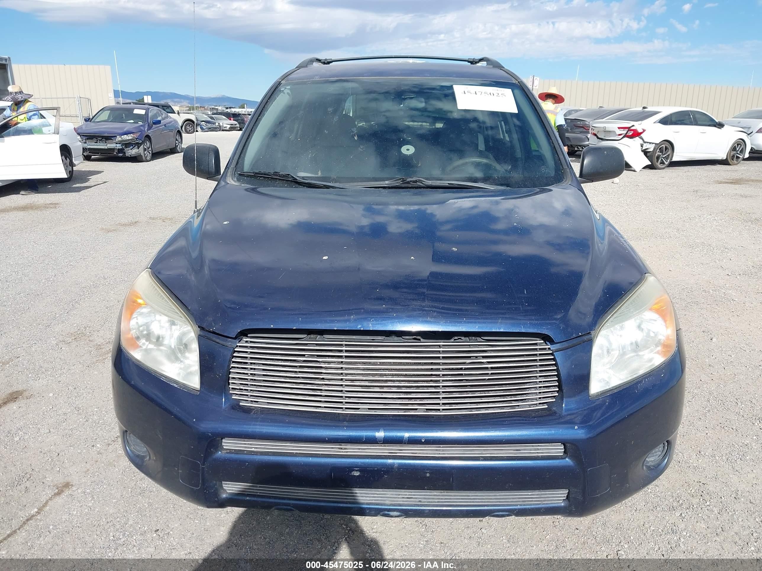 2007 Toyota Rav4   Blue vin: JTMZD35V075075070