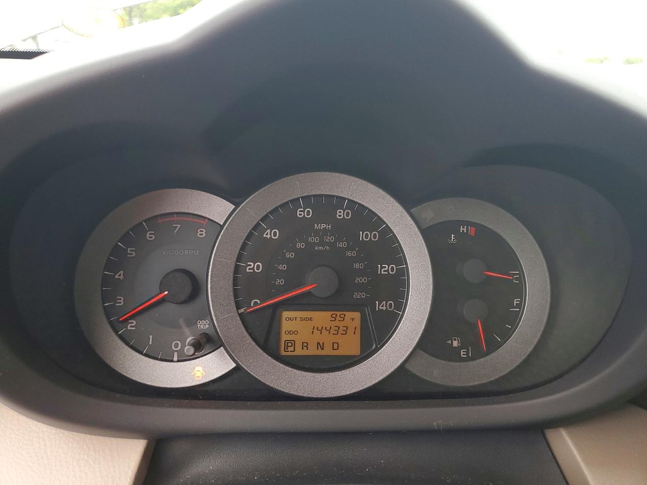 2007 Toyota Rav4 Base Beige vin: JTMZD35V375077380