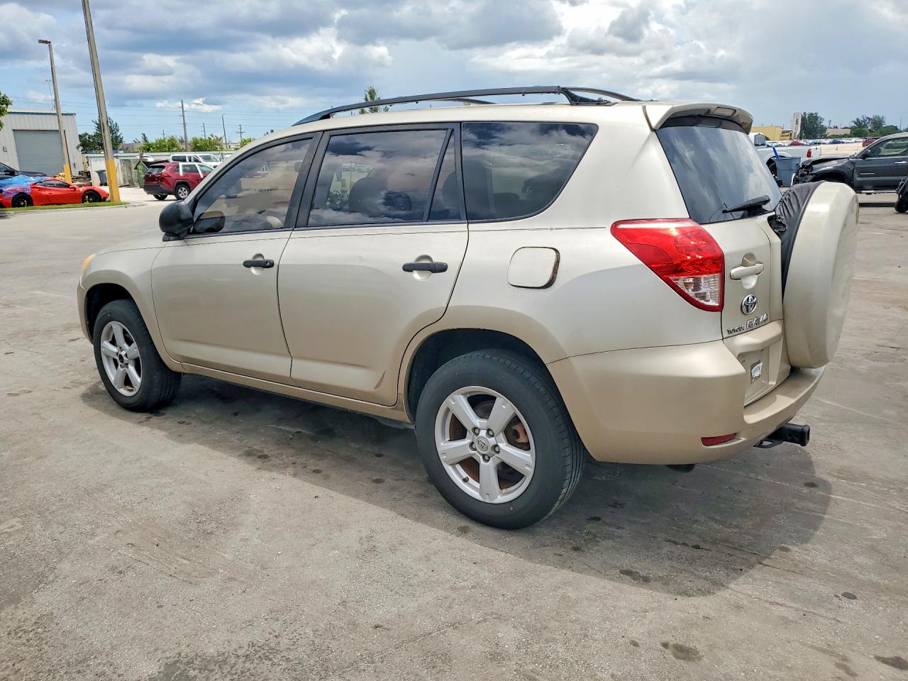 2007 Toyota Rav4 Base Beige vin: JTMZD35V375077380