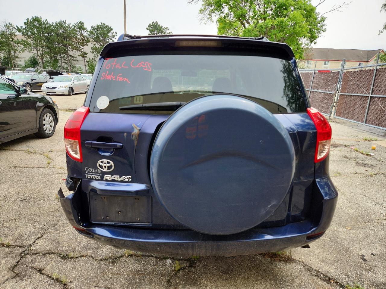 2007 Toyota Rav4 Base Синий vin: JTMZD35V475071233