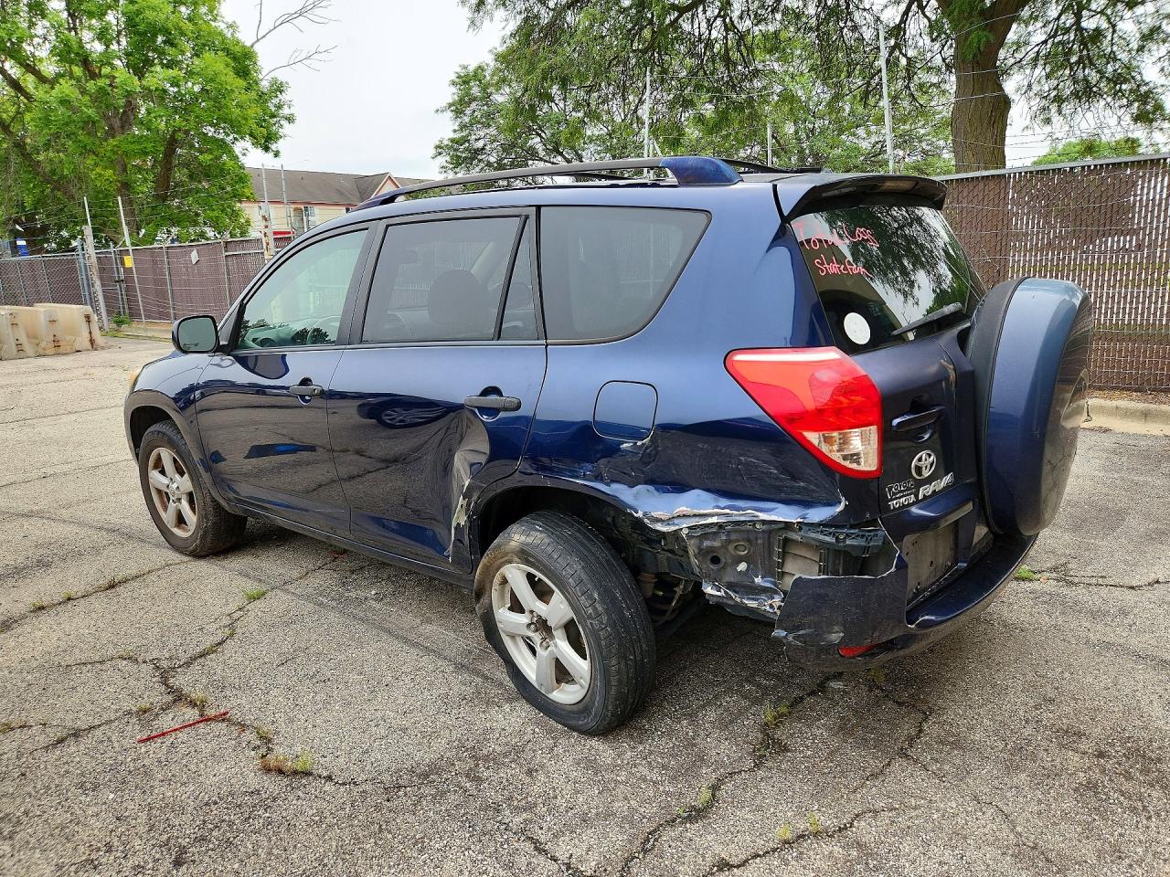 2007 Toyota Rav4 Base Синий vin: JTMZD35V475071233