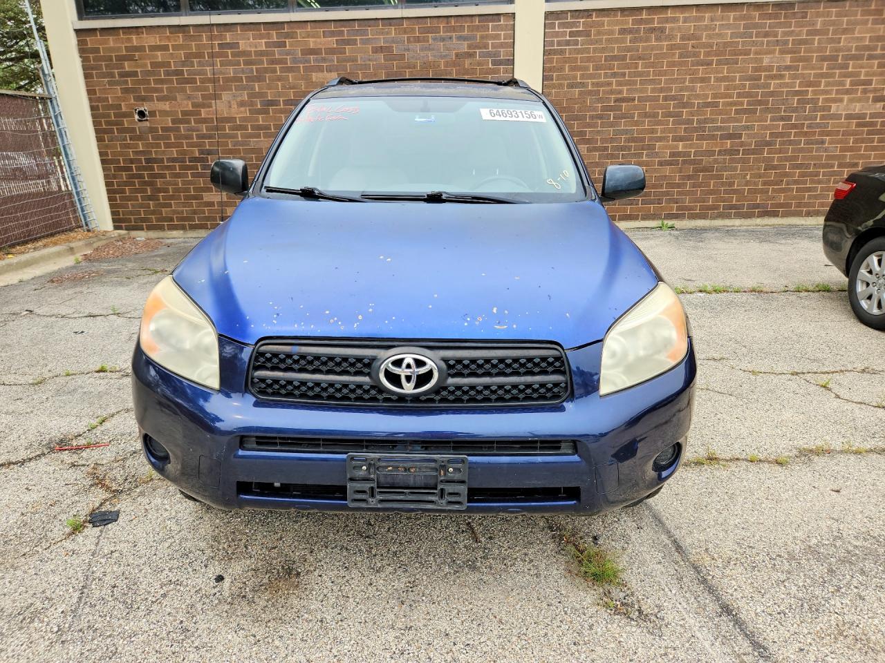 2007 Toyota Rav4 Base Синий vin: JTMZD35V475071233