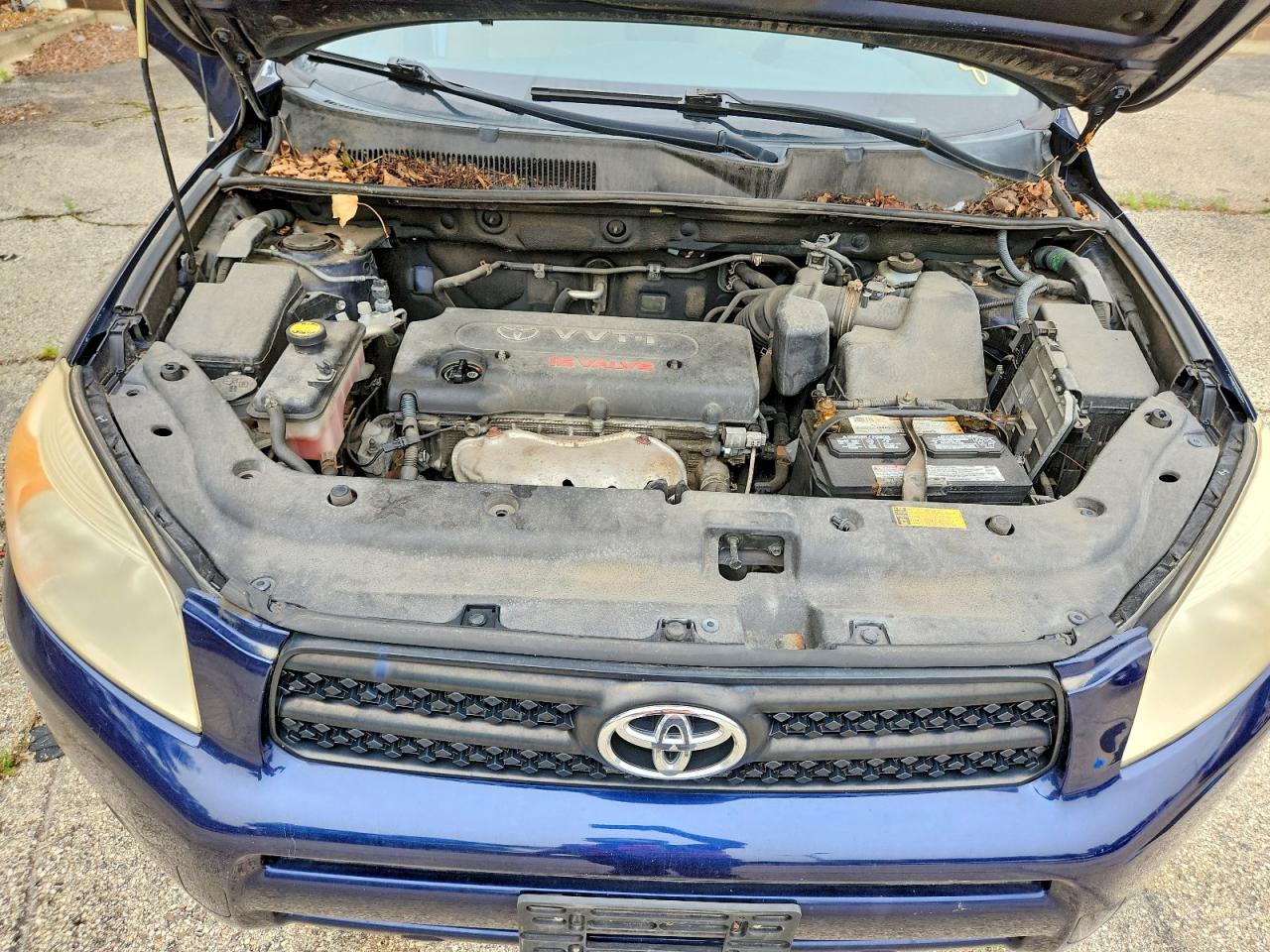 2007 Toyota Rav4 Base Синий vin: JTMZD35V475071233