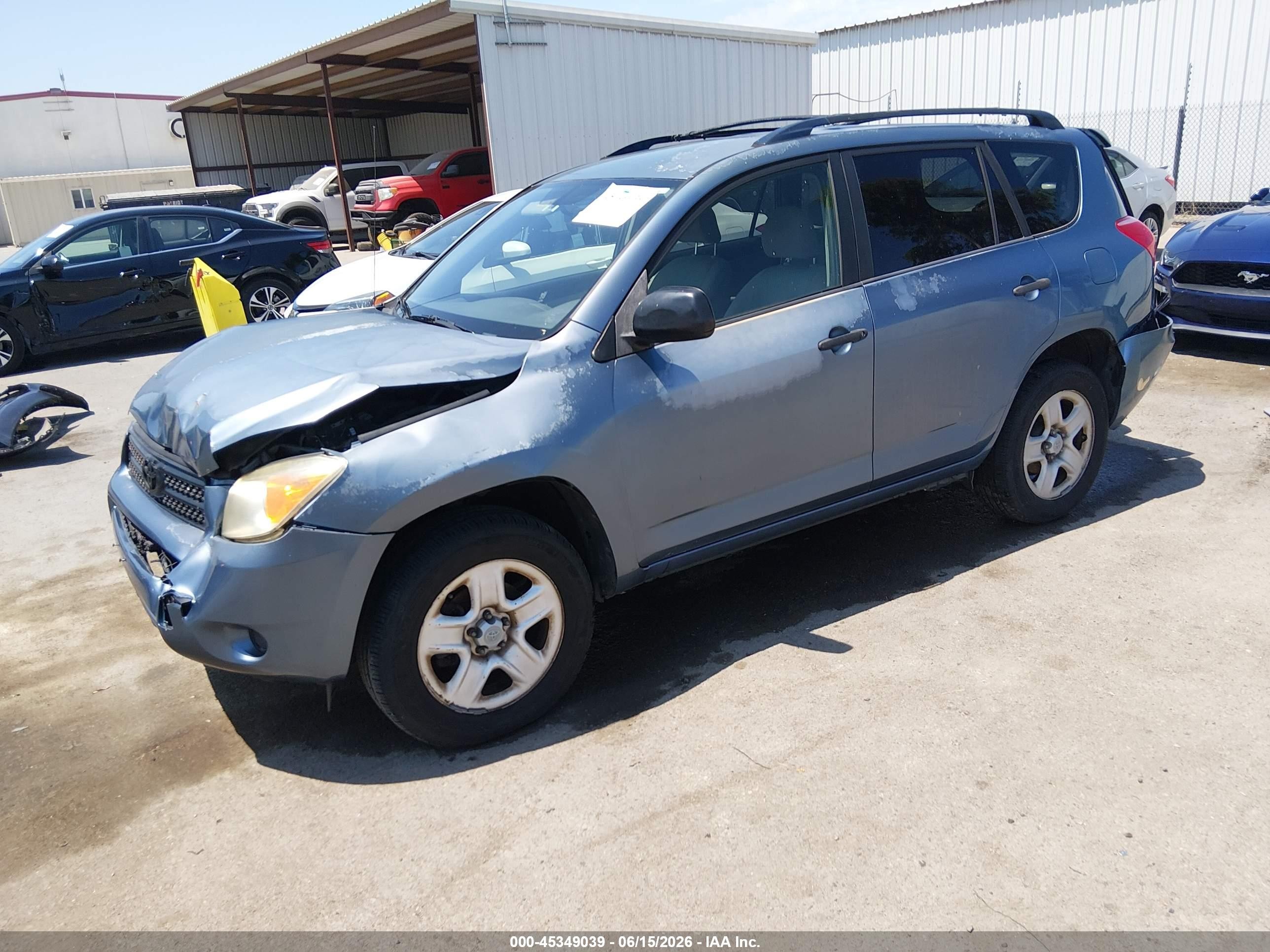 2008 Toyota Rav4   Синий vin: JTMZD35V585096014