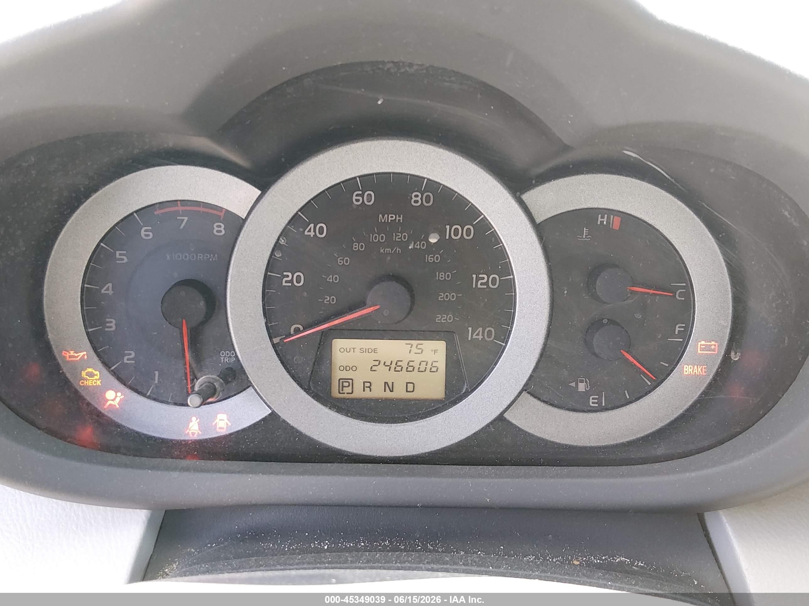 2008 Toyota Rav4   Синий vin: JTMZD35V585096014