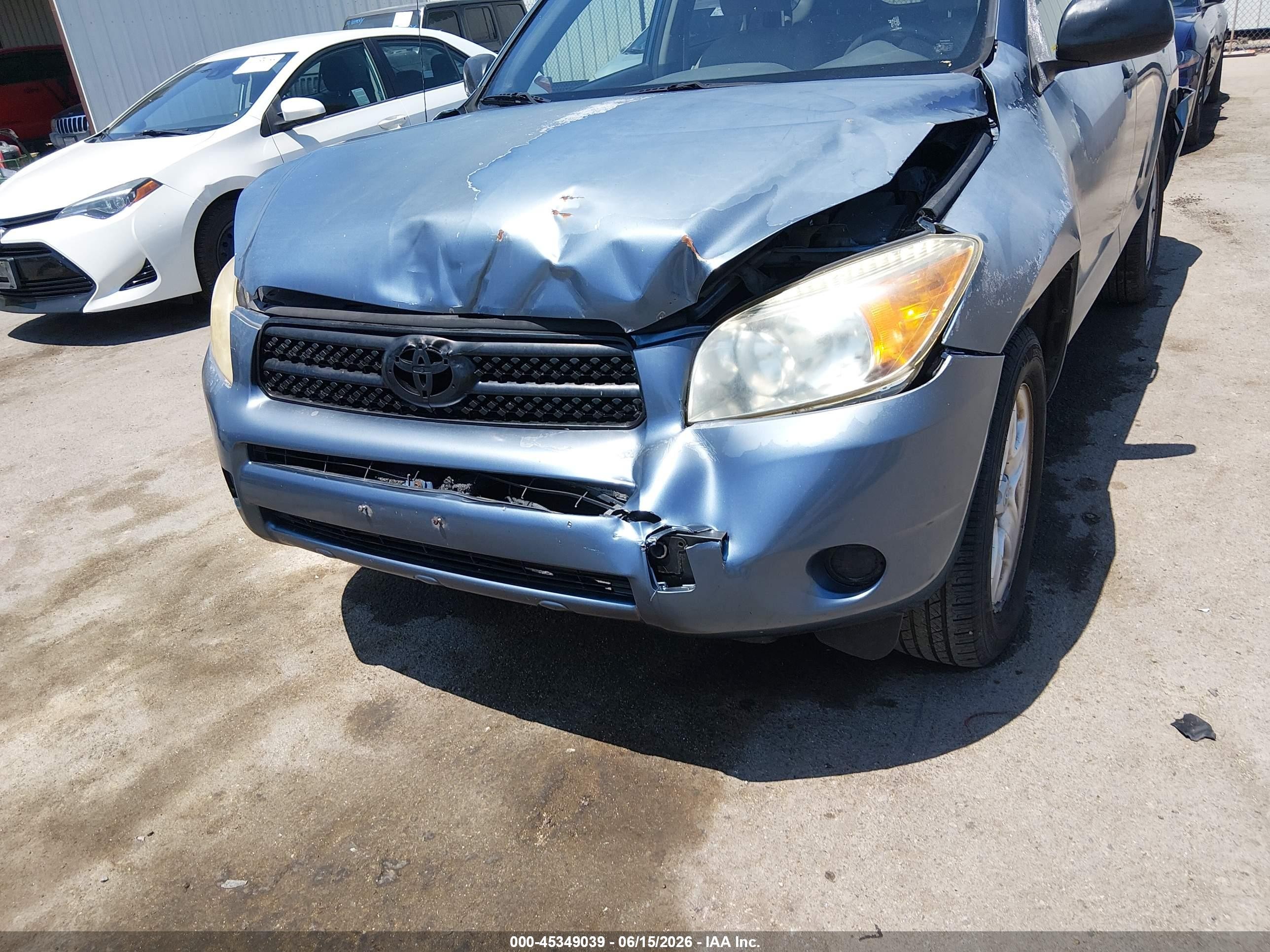 2008 Toyota Rav4   Синий vin: JTMZD35V585096014