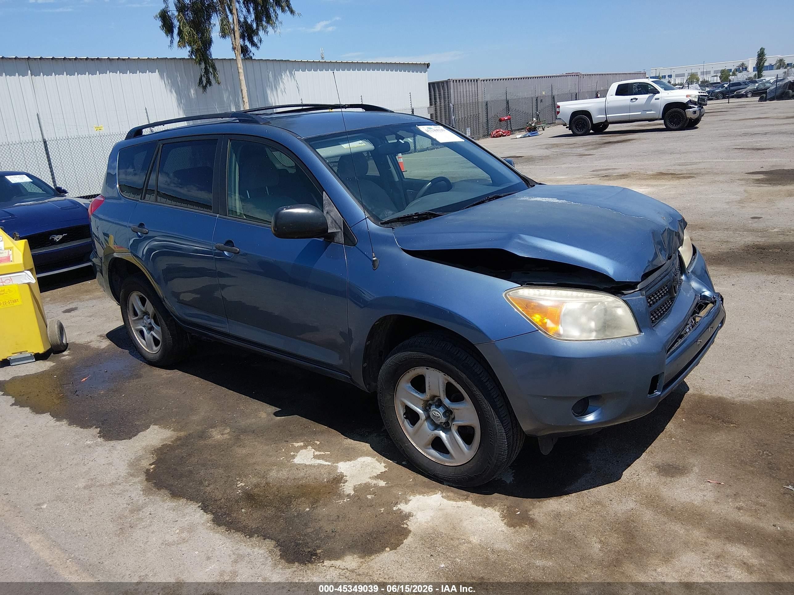 2008 Toyota Rav4   Blue vin: JTMZD35V585096014