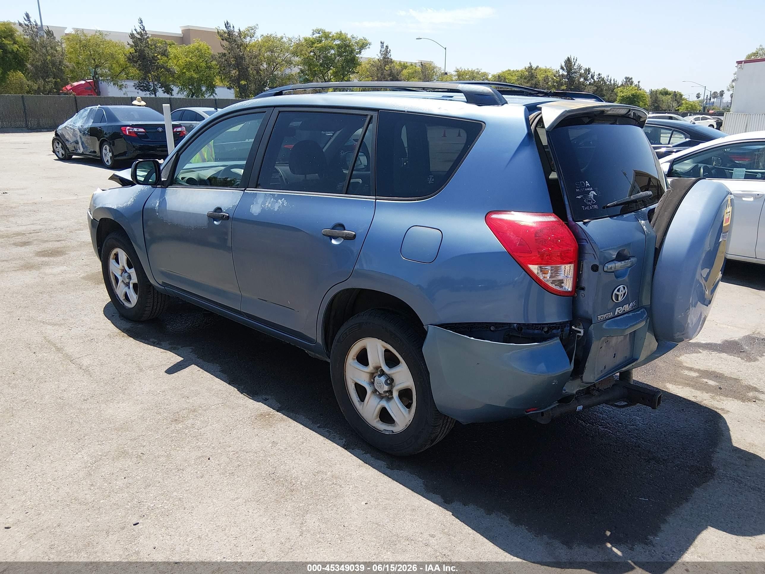 2008 Toyota Rav4   Синий vin: JTMZD35V585096014