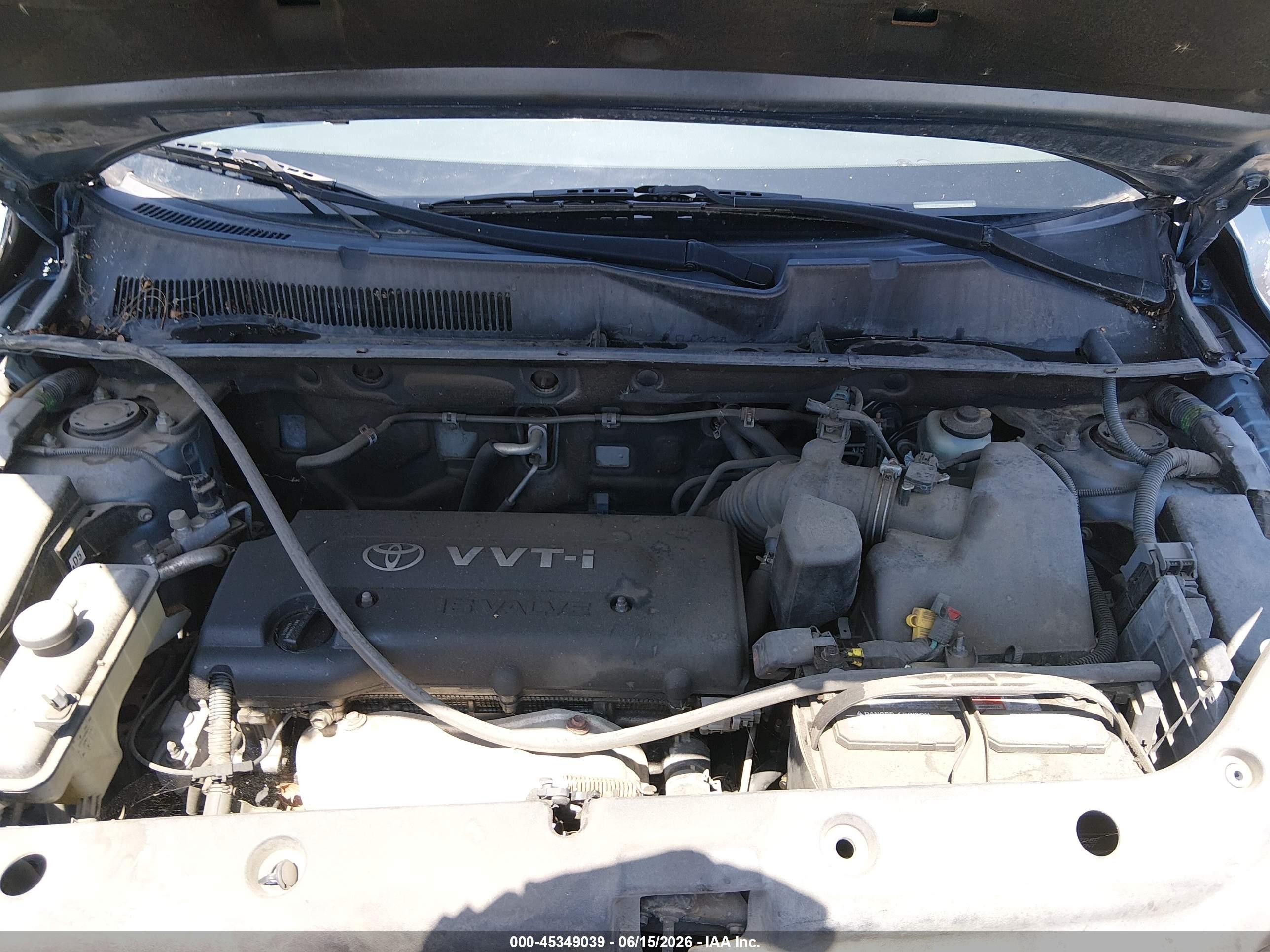 2008 Toyota Rav4   Синий vin: JTMZD35V585096014