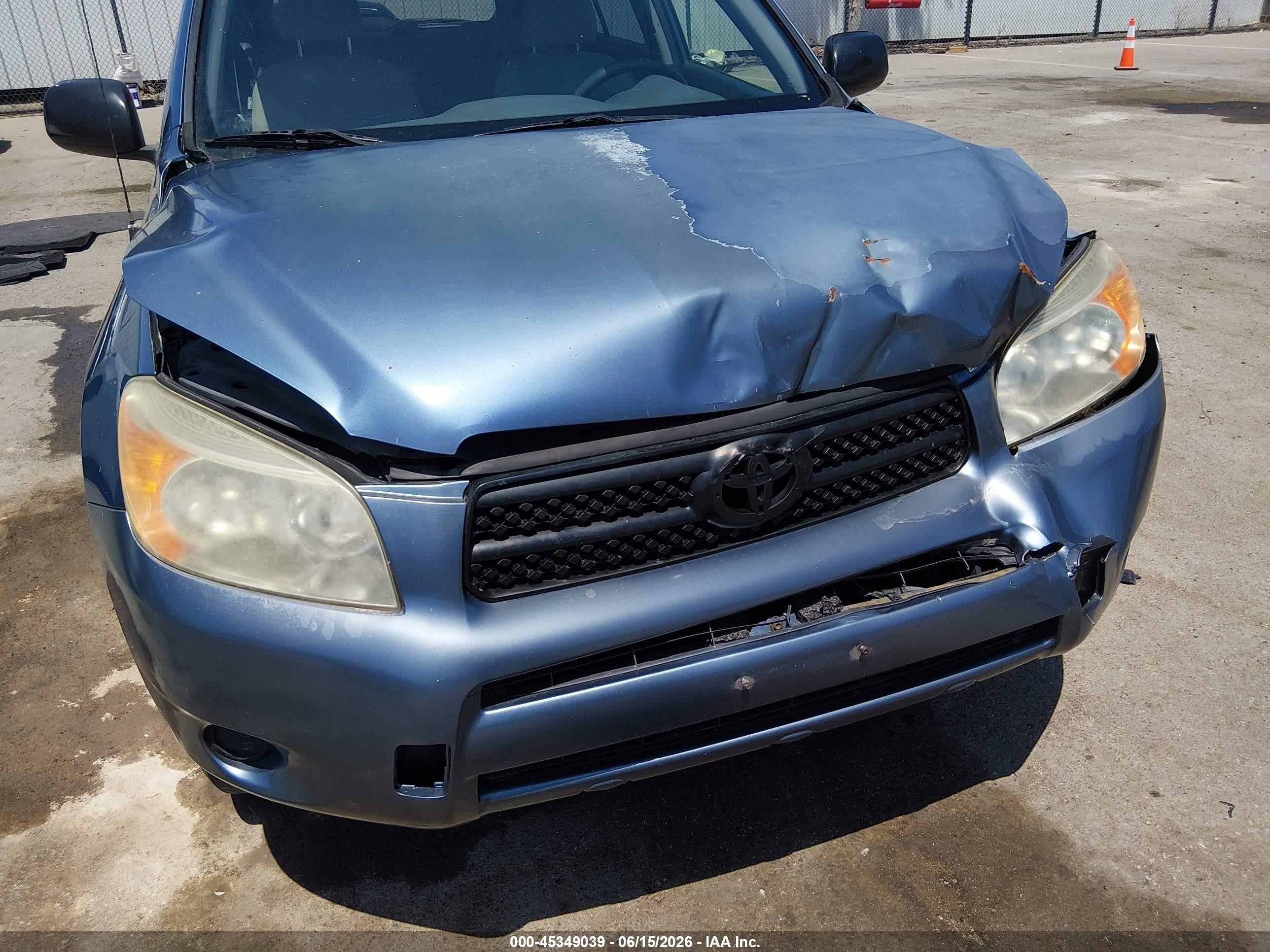 2008 Toyota Rav4   Синий vin: JTMZD35V585096014