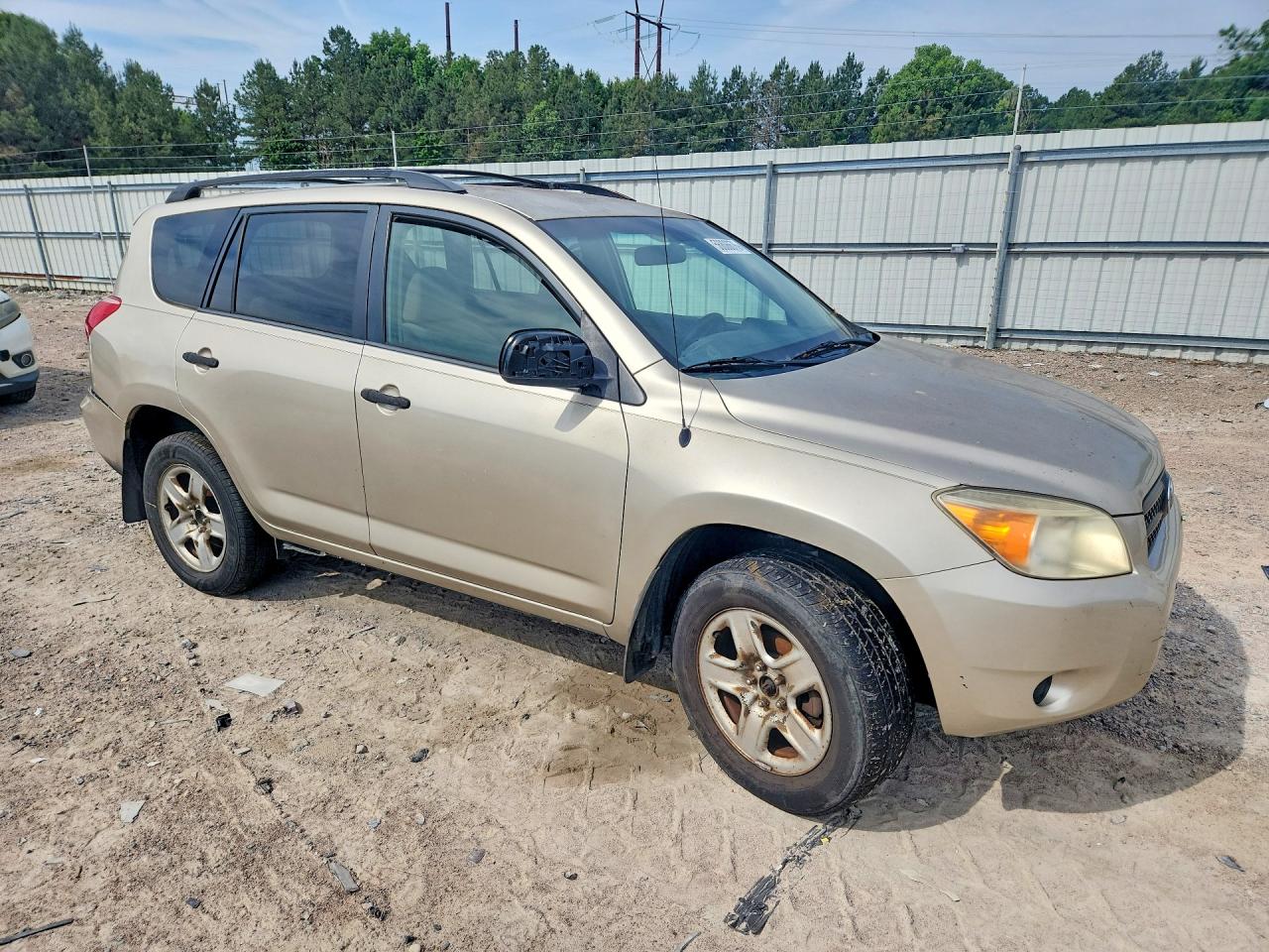 2007 Toyota Rav4 Base Бежевый vin: JTMZD35V775040672