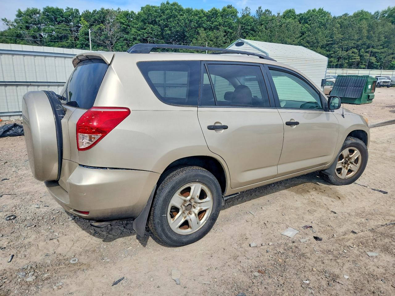 2007 Toyota Rav4 Base Бежевый vin: JTMZD35V775040672