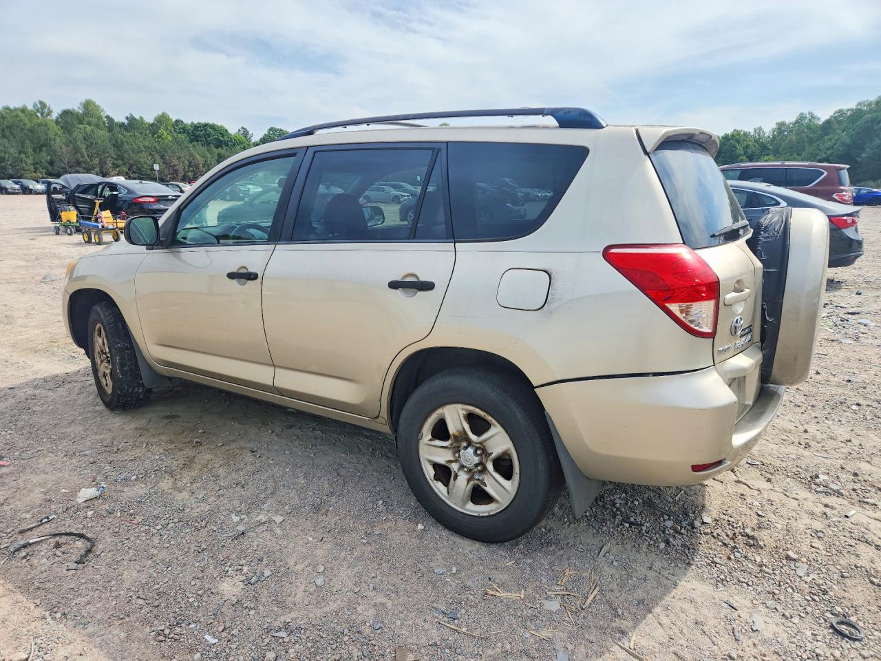 2007 Toyota Rav4 Base Бежевый vin: JTMZD35V775040672