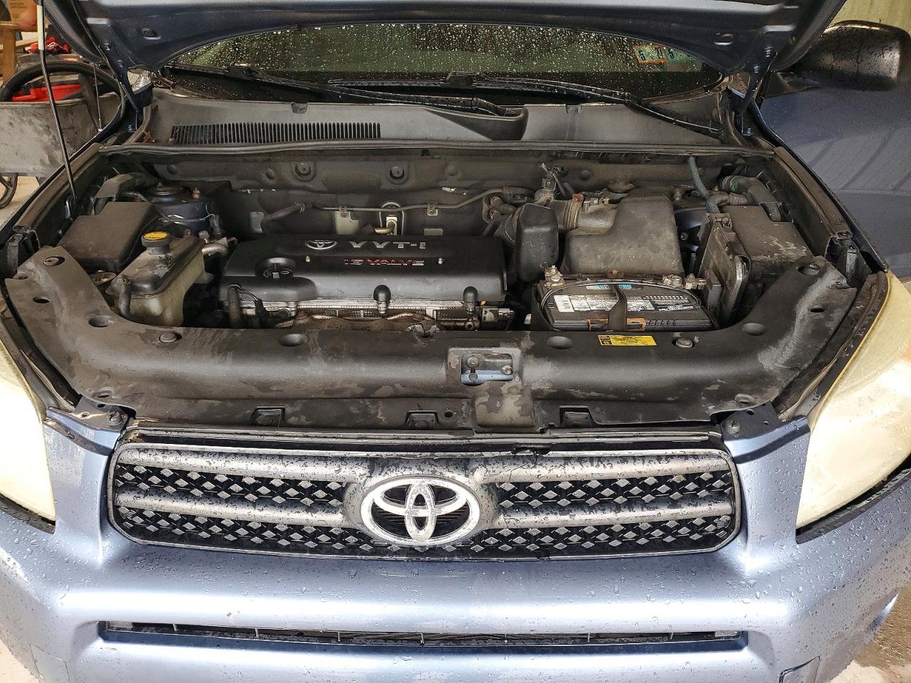 2008 Toyota Rav4 Base Blue vin: JTMZD35V785116442