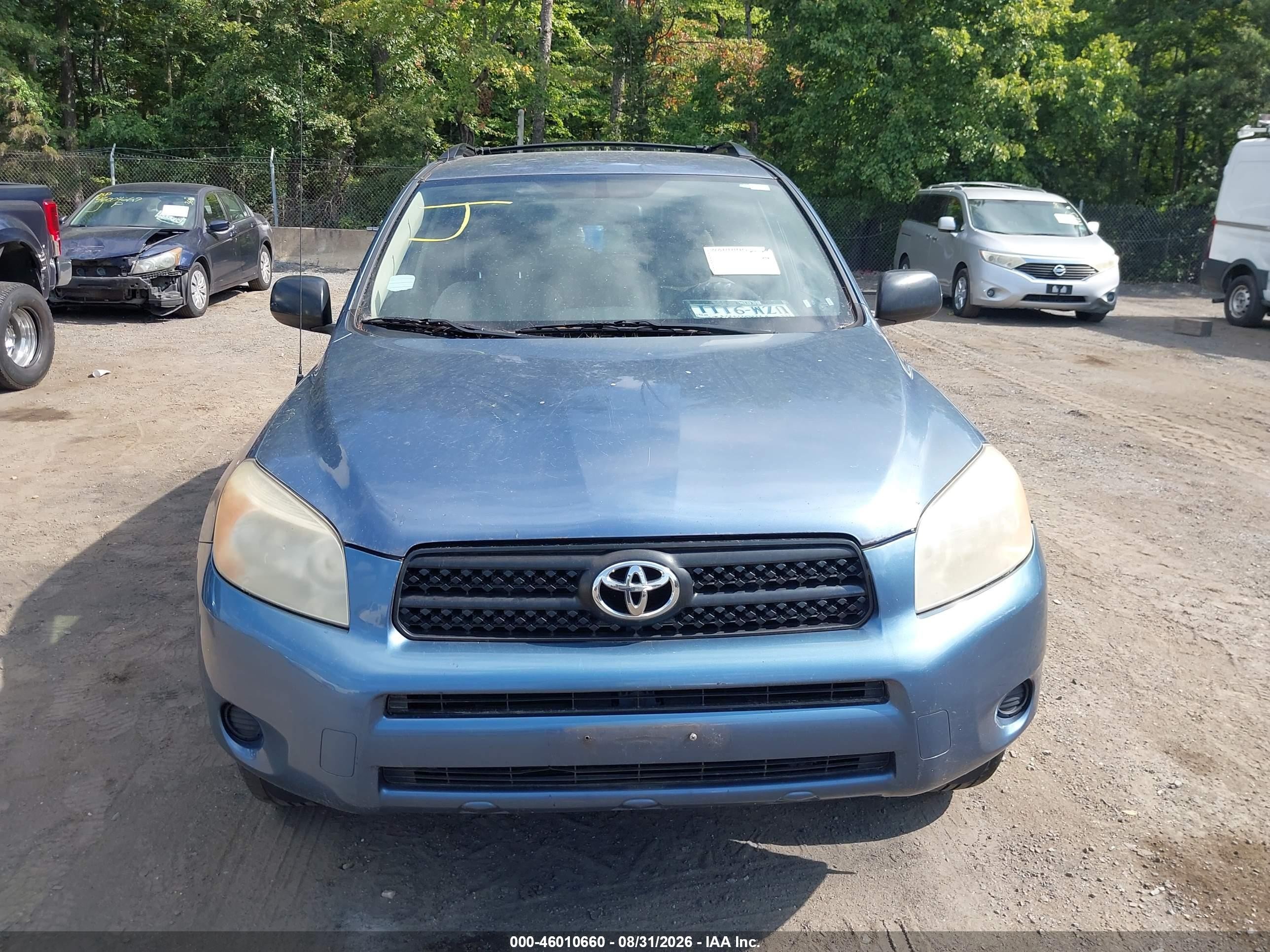 2008 Toyota Rav4   Blue vin: JTMZD35V785116893
