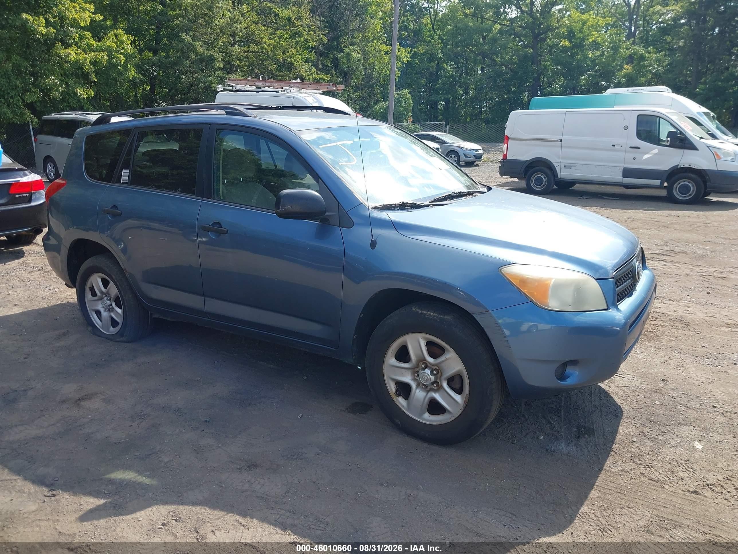 2008 Toyota Rav4   Синий vin: JTMZD35V785116893