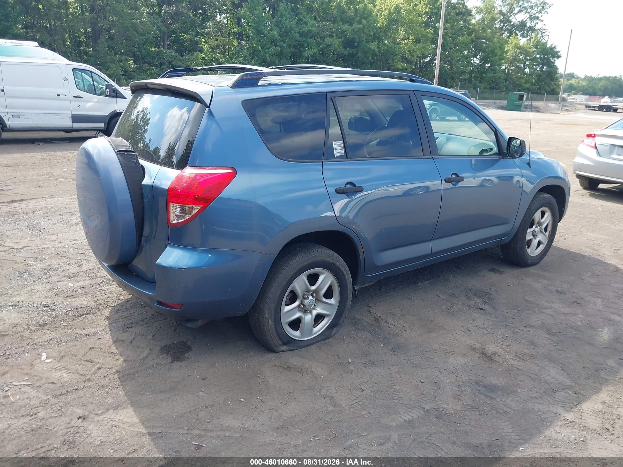 2008 Toyota Rav4   Blue vin: JTMZD35V785116893