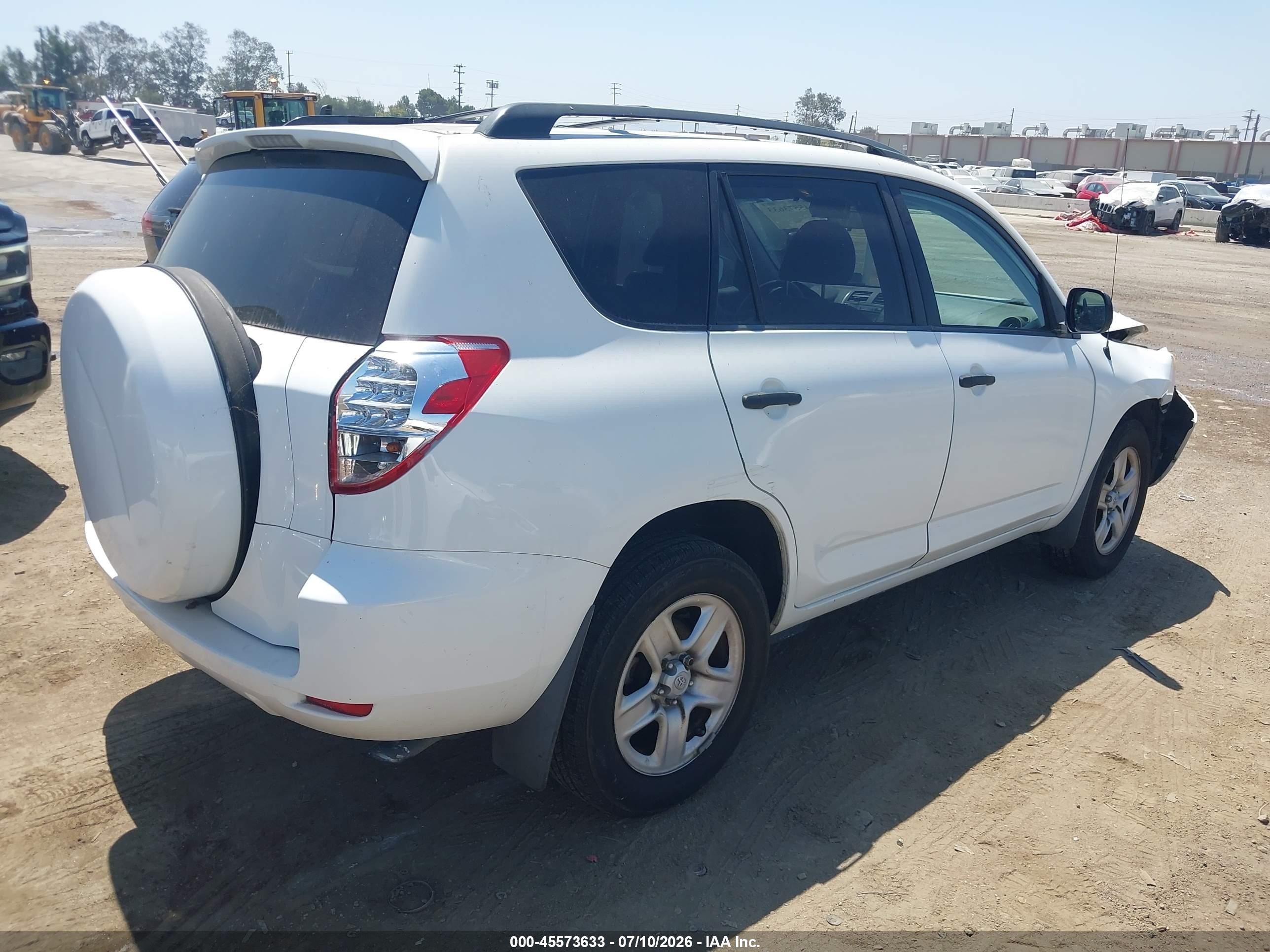 2007 Toyota Rav4 Белый vin: JTMZD35V875033956