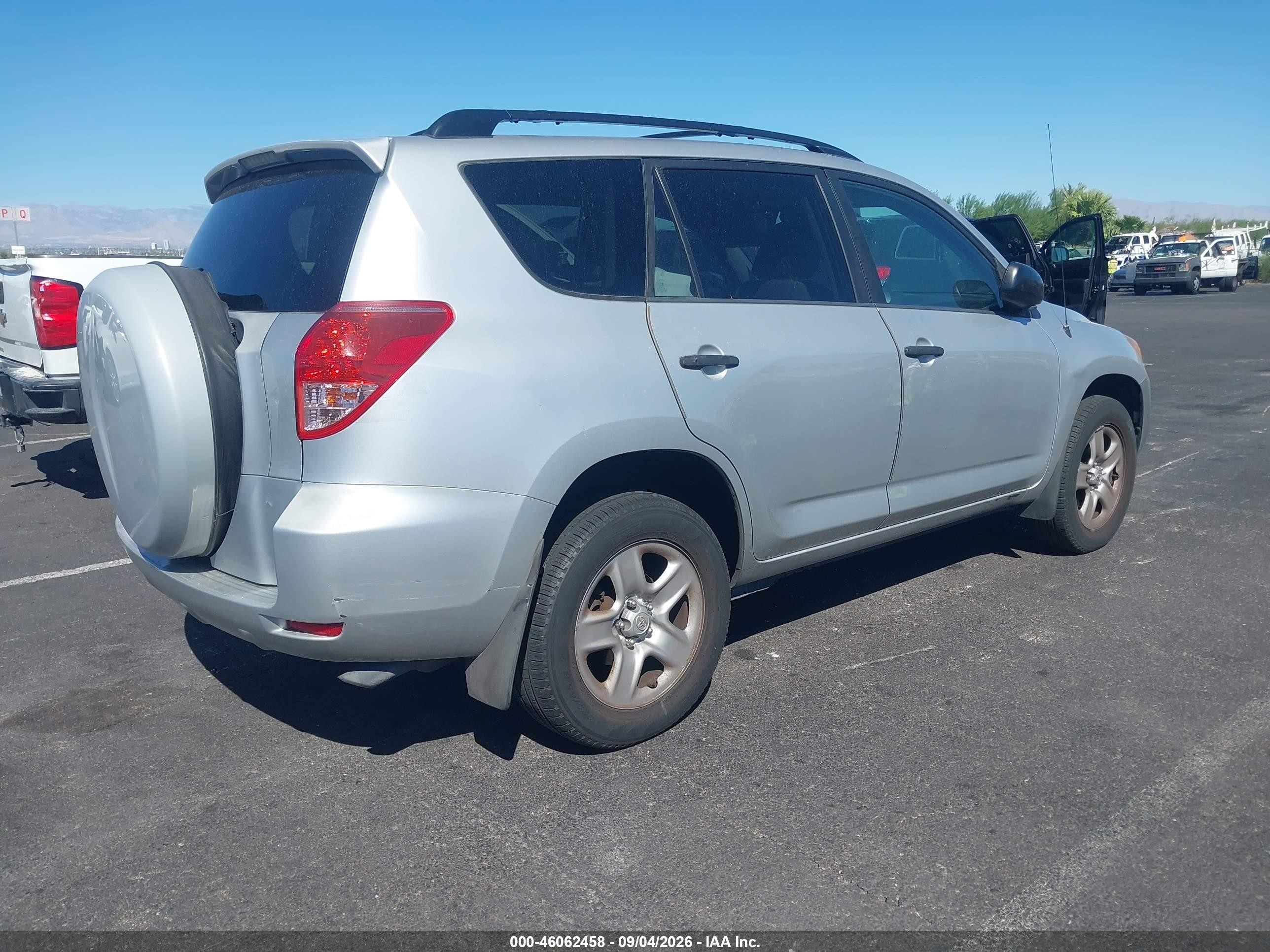 2007 Toyota Rav4   Silver vin: JTMZD35V875059232