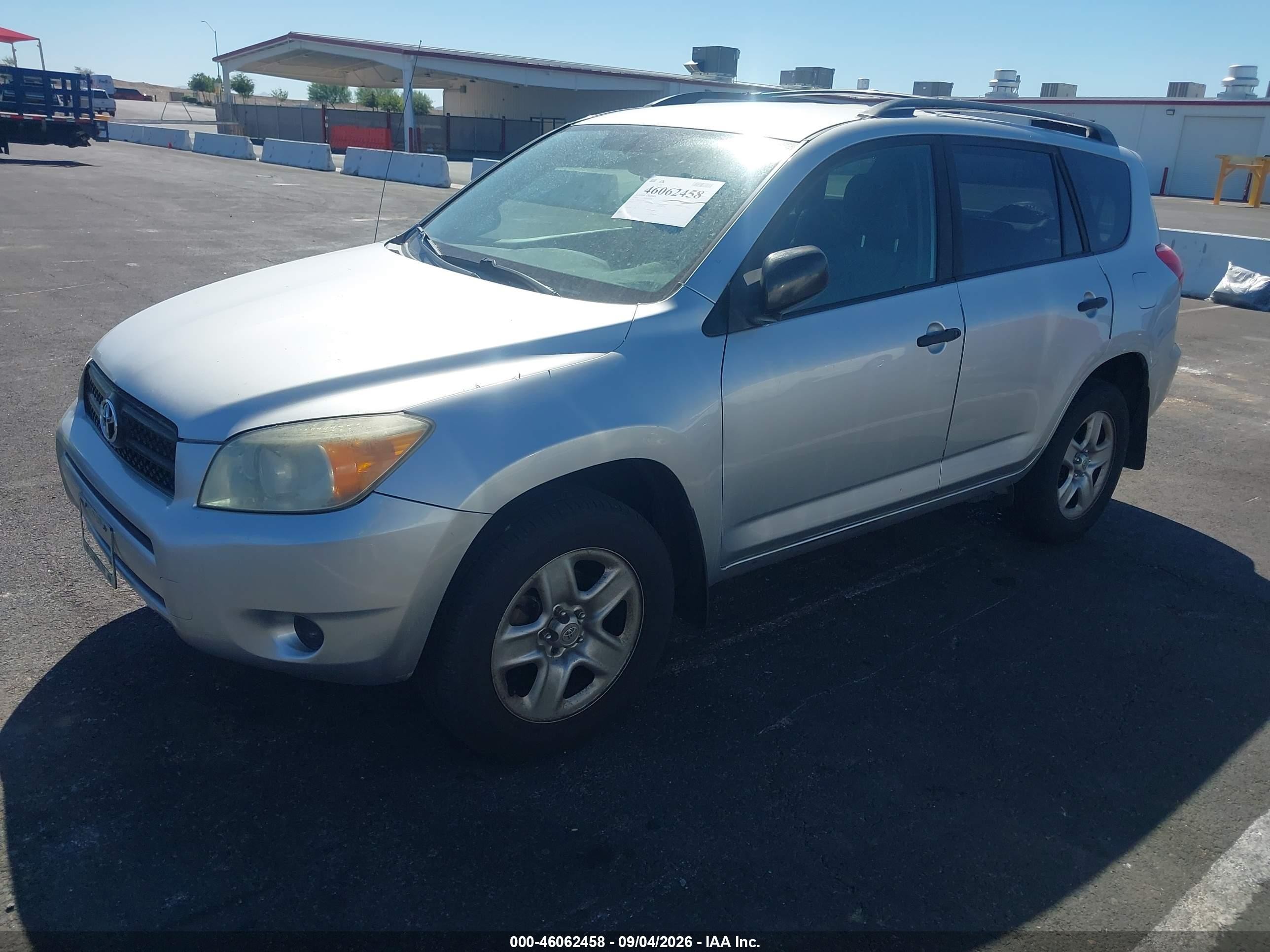 2007 Toyota Rav4   Silver vin: JTMZD35V875059232