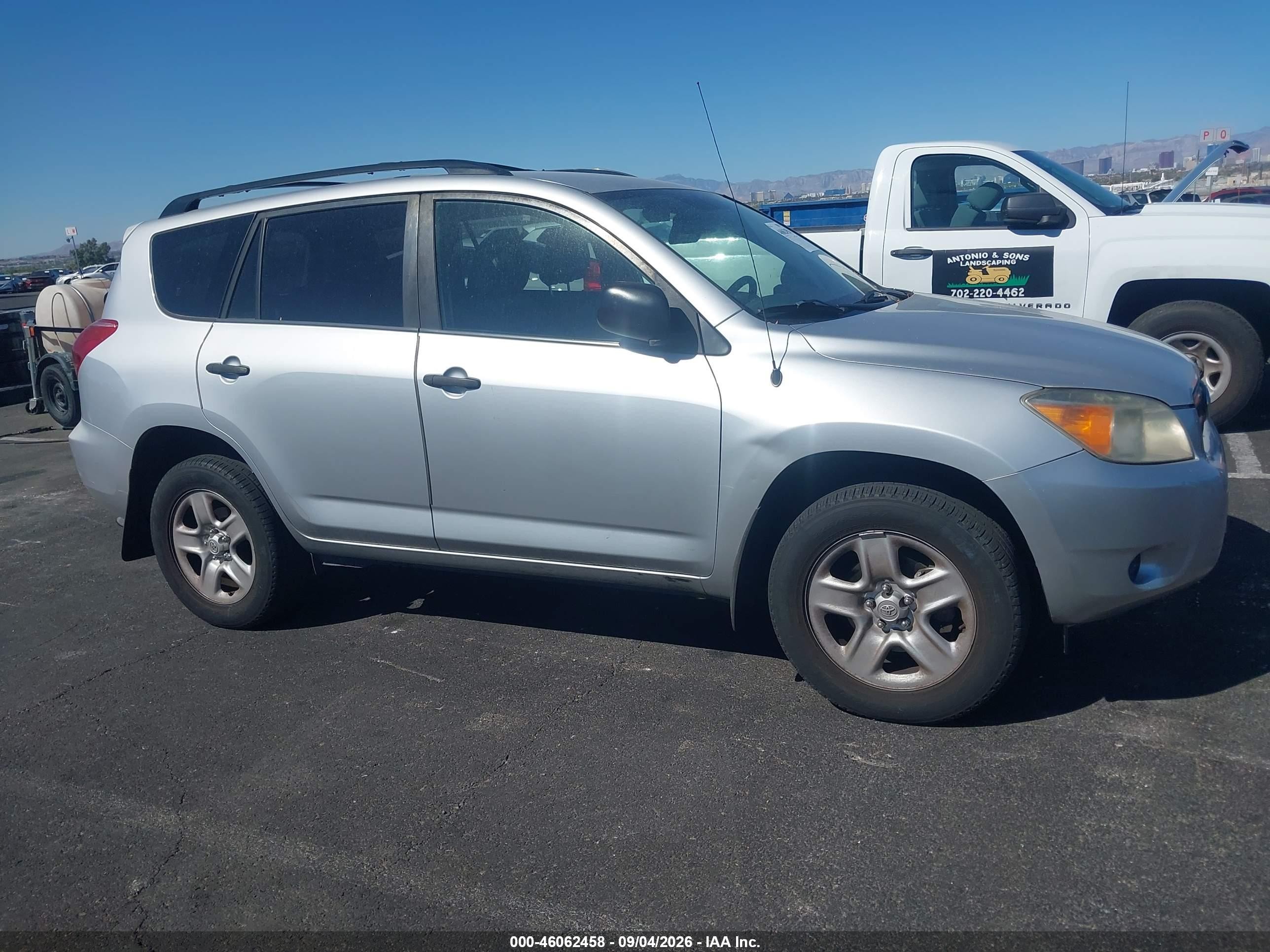2007 Toyota Rav4   Silver vin: JTMZD35V875059232