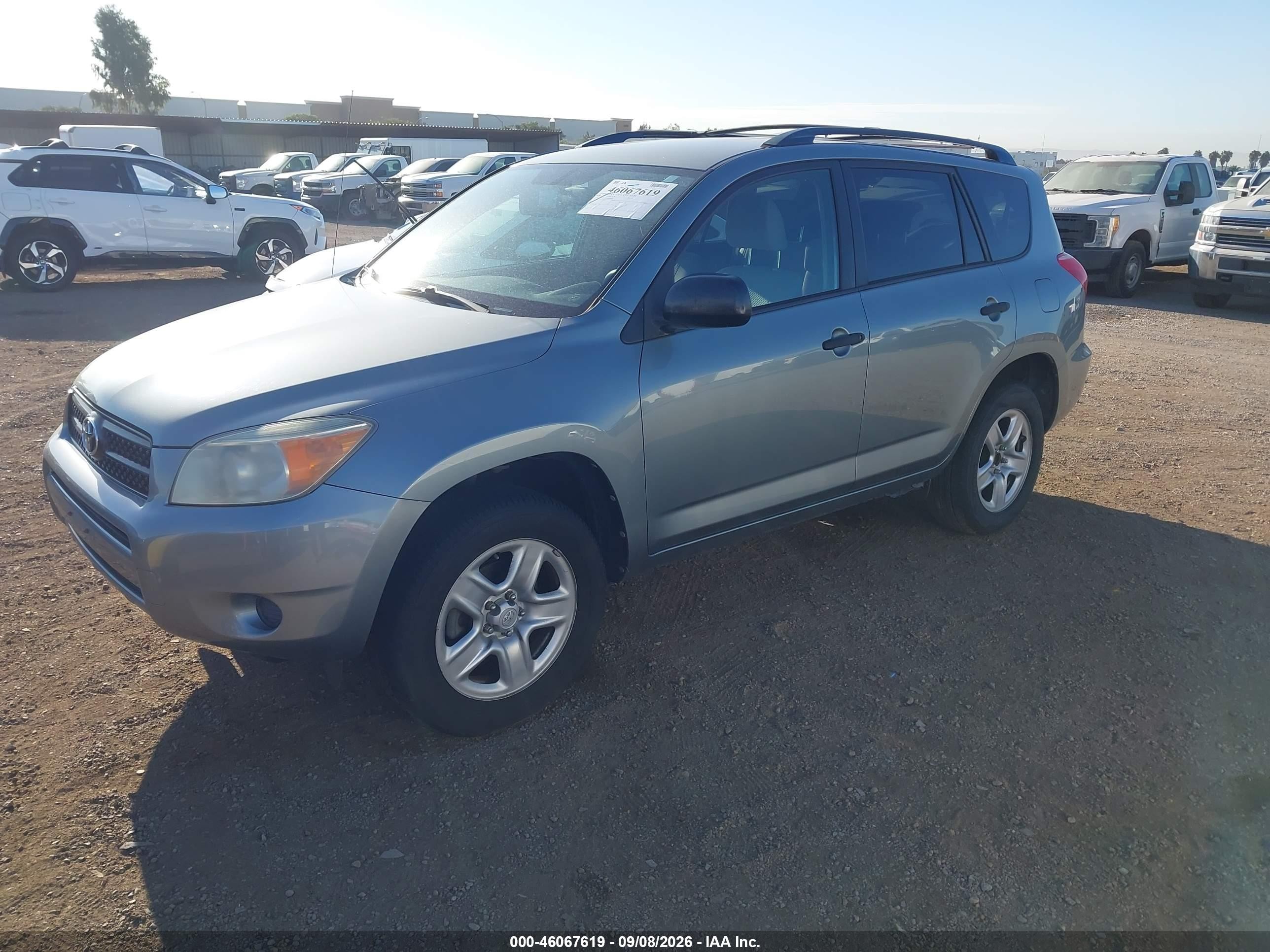 2008 Toyota Rav4   Green vin: JTMZD35V985109606