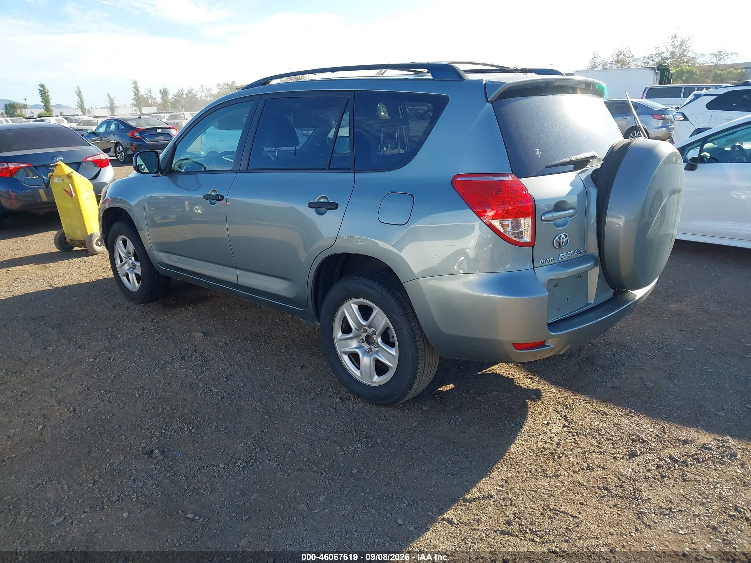 2008 Toyota Rav4   Green vin: JTMZD35V985109606
