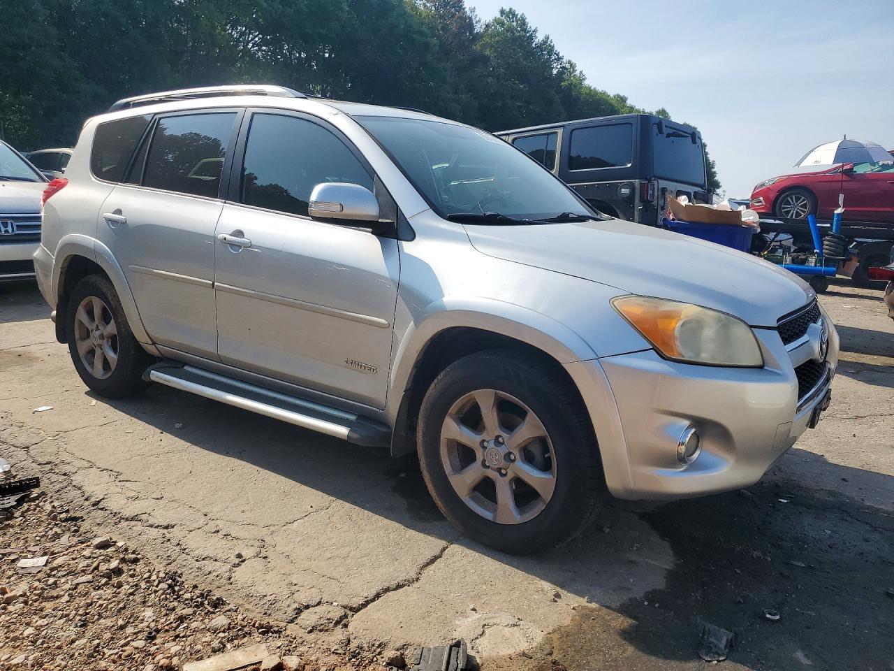 2009 Toyota Rav4 Limited Silver vin: JTMZF31V09D008137