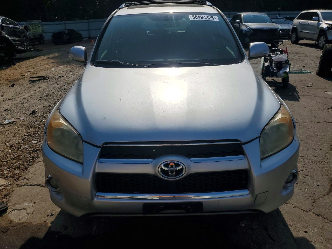 2009 Toyota Rav4 Limited Silver vin: JTMZF31V09D008137