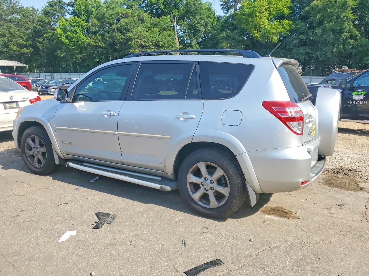 2009 Toyota Rav4 Limited Silver vin: JTMZF31V09D008137