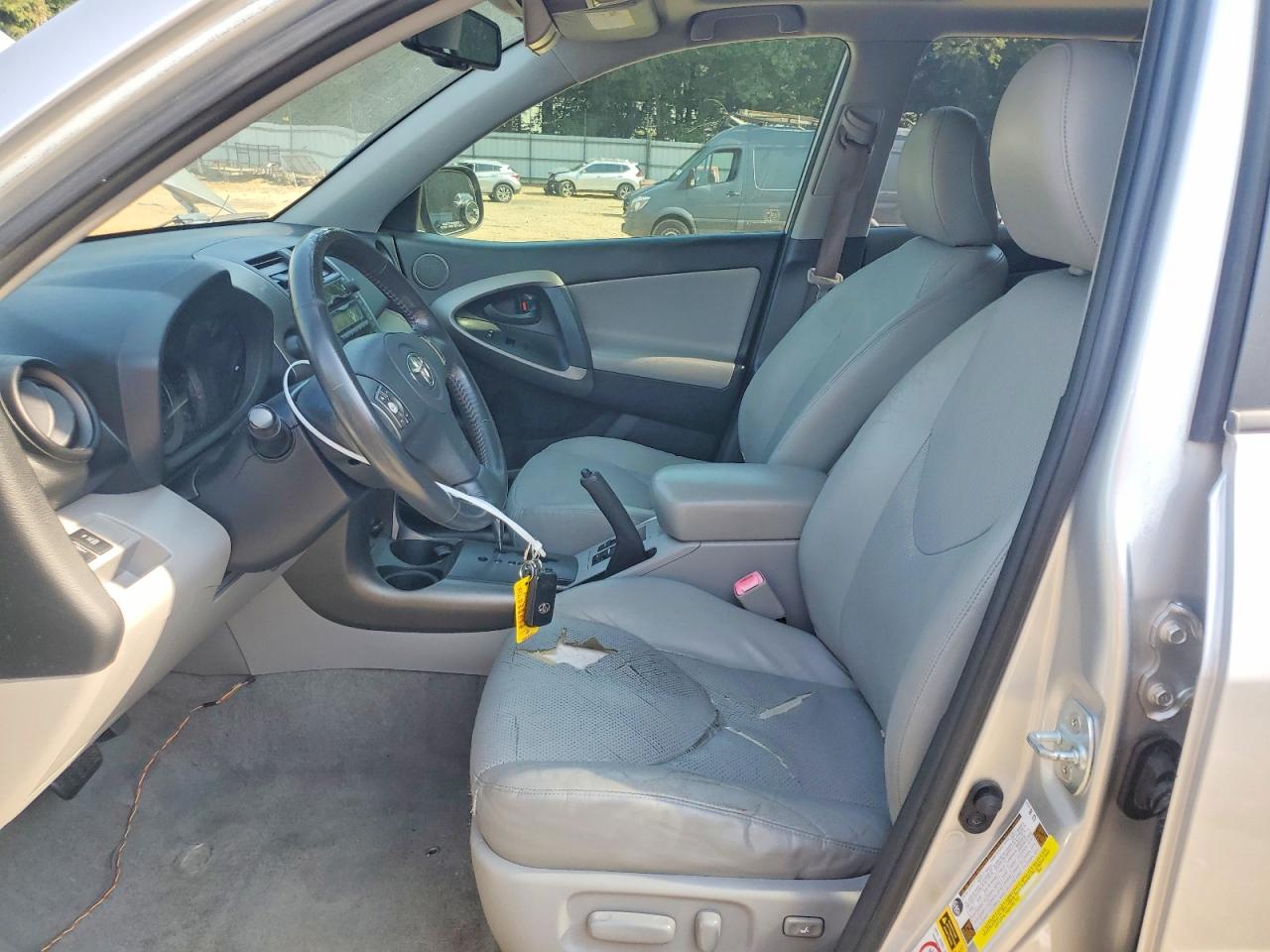 2009 Toyota Rav4 Limited Silver vin: JTMZF31V09D008137